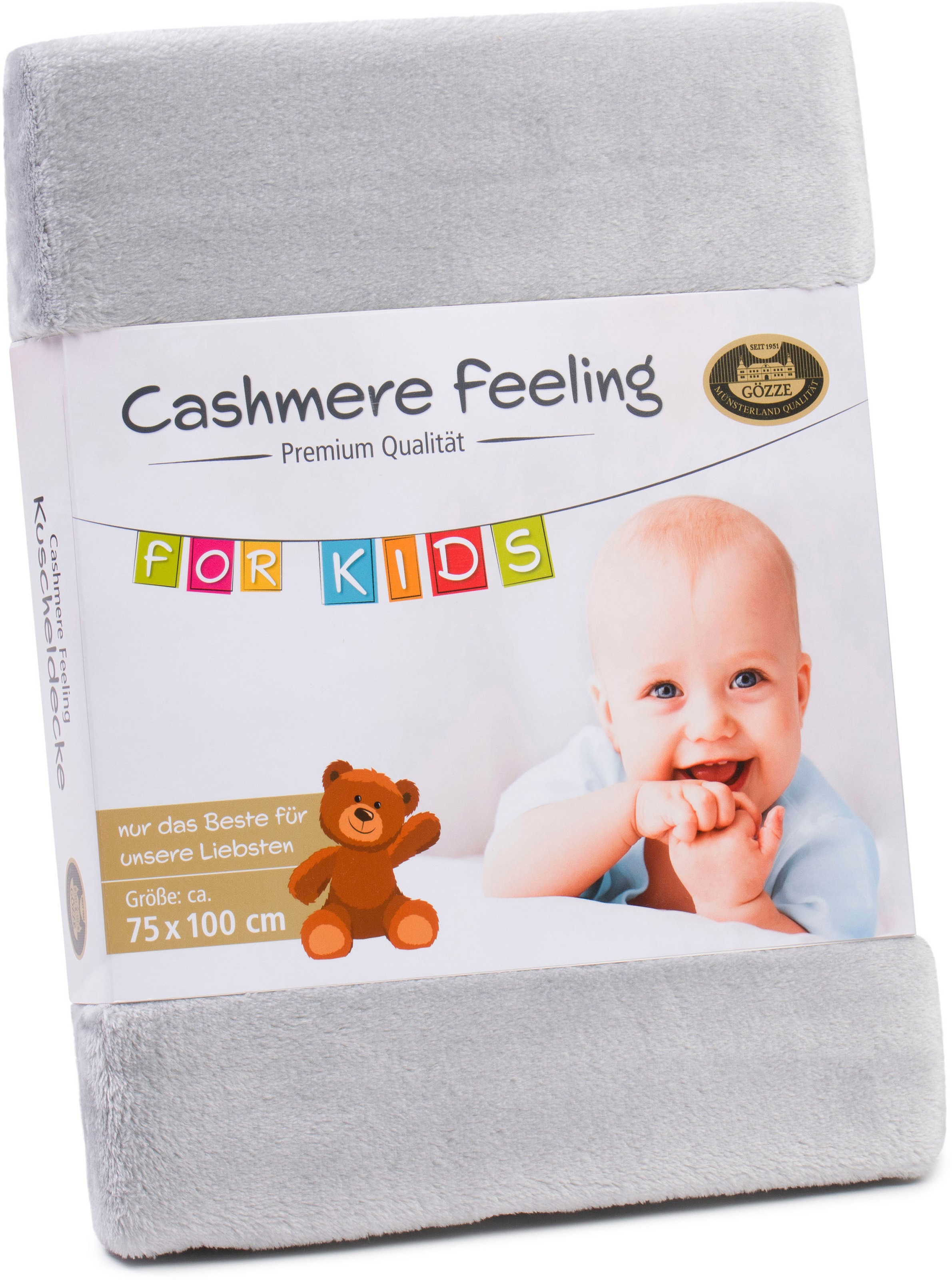 Gözze Kinderdecke »Premium Cashmerefeeling«, kuschelig warm