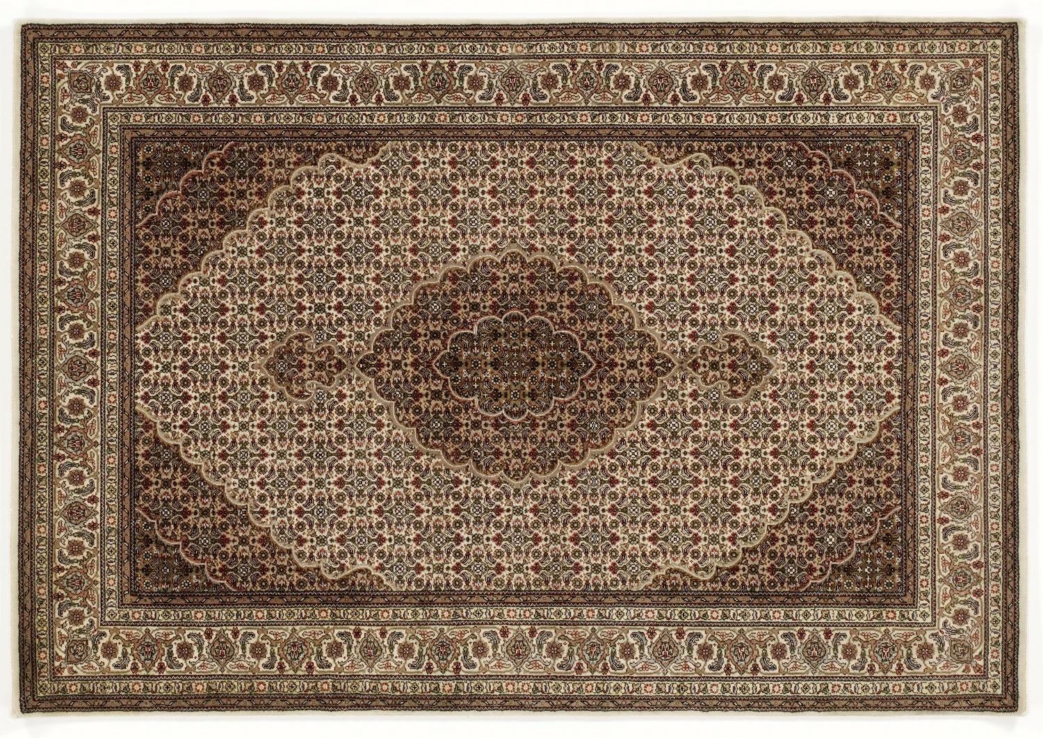 OCI DIE TEPPICHMARKE Läufer »Cavari Mahi«, rechteckig, 5 mm Höhe, hochwertig, handgeknüpft, mit Fransen, Wohnzimmer