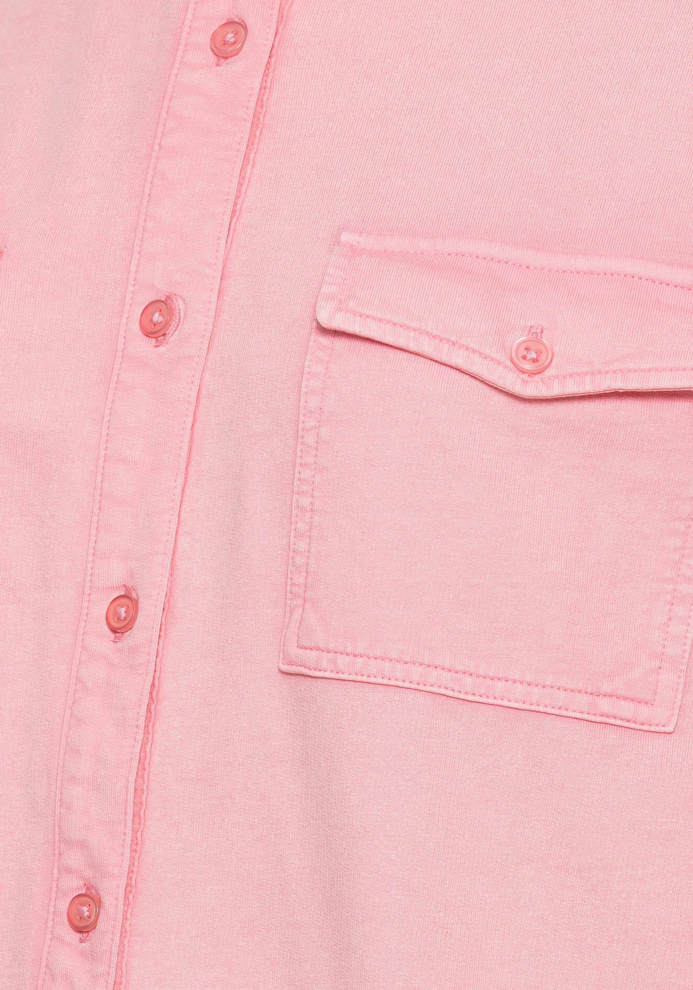 Buffalo Blusenshirt Loungeshirt im Used-Look, Loungewear