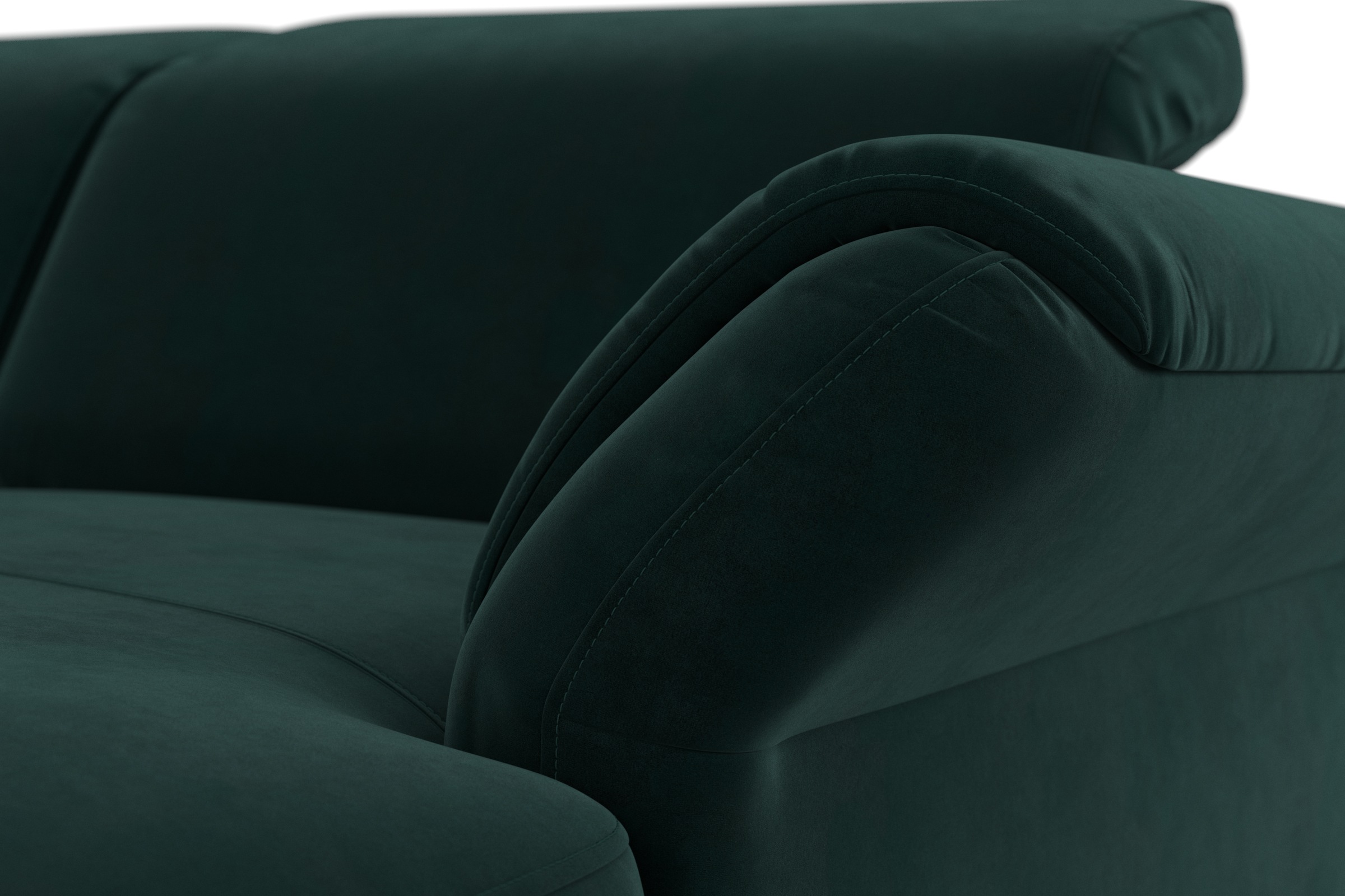 sit&more Wohnlandschaft »Apulia U-Form«, wahlweise Bettfunktion, Bettkasten und Kopf- und Armteilverstellung