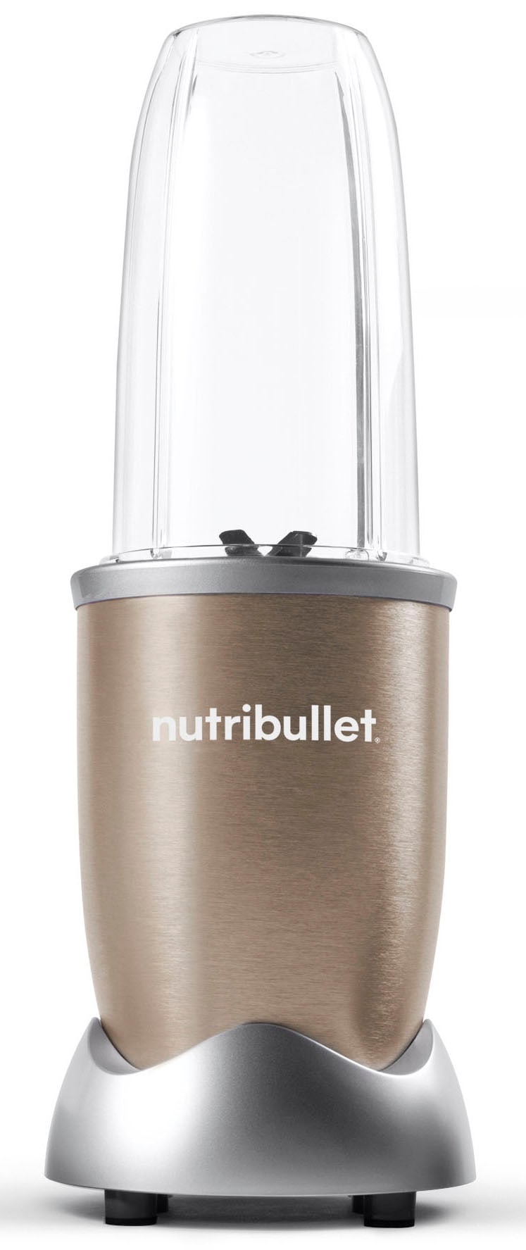 nutribullet Smoothie-Maker »NB907CP«, 900 W, im Trinkbecher, Online-Shop inkl. 2 Multifunktionsmixer bestellen Champagner Standmixer
