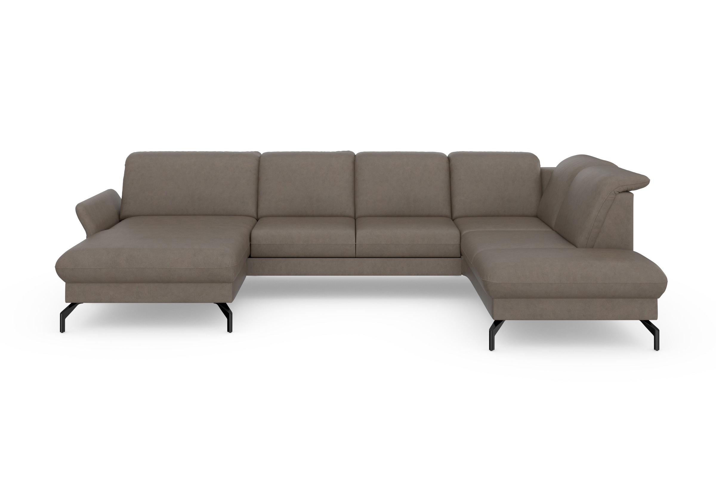 sit&more Wohnlandschaft »Fashion U-Form« wahlweise mit Kopfteilverstellung, günstig online kaufen