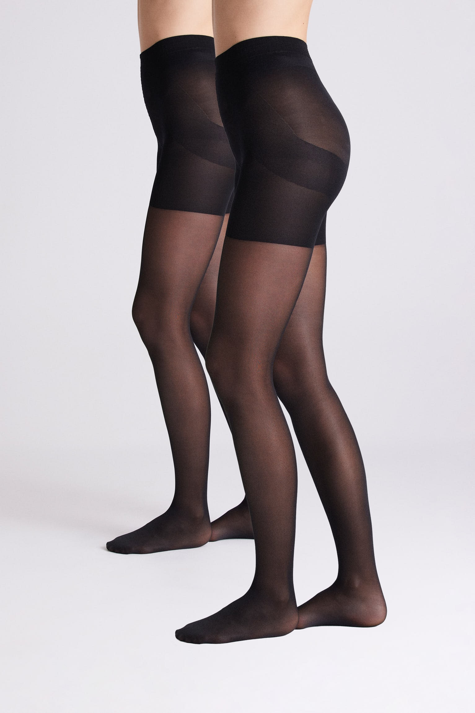 YSABEL MORA Feinstrumpfhose 40 2er Pack,  Shape-Effekt, weich, elastisch