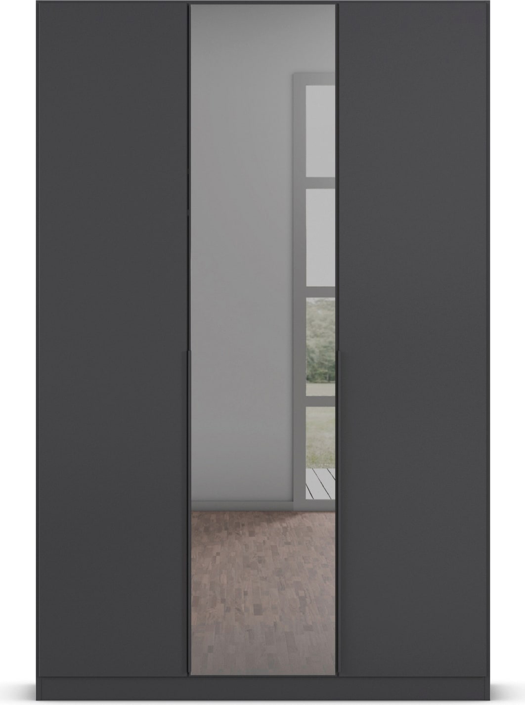 INOSIGN BY RAUCH Drehtürenschrank »Ferris Schrank Breite 2,10m BESTSELLER Schlafzimmerschrank«, Kleiderschrank mit Spiegel in den Ausführungen BASIC/CLASSIC/PREMIUM