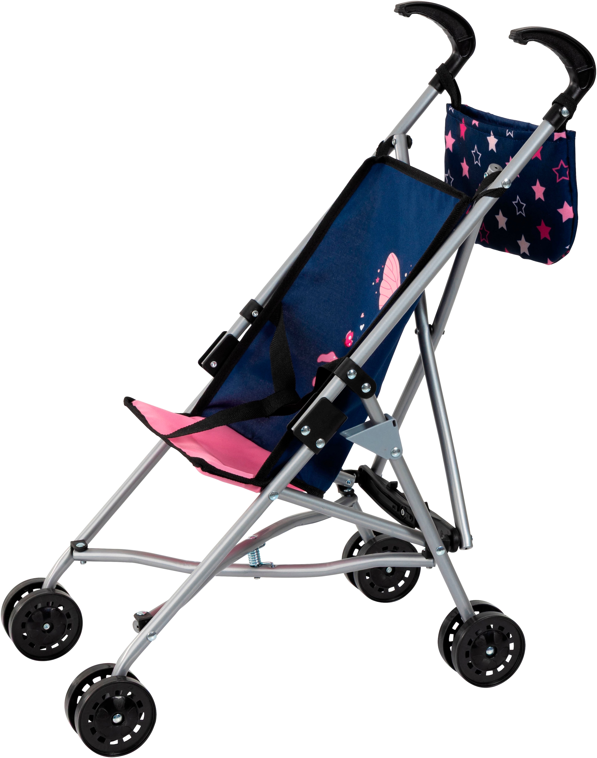 Bayer Puppenbuggy, mit Tasche