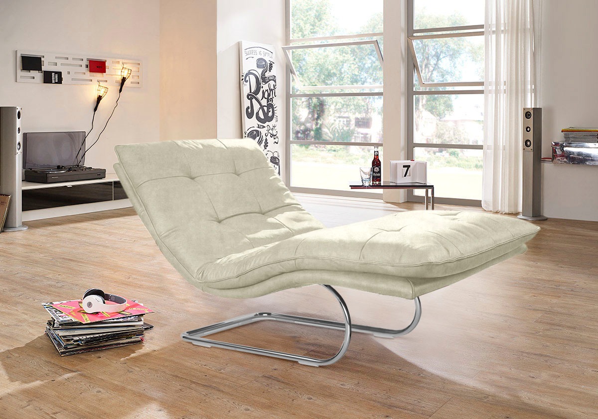 W.SCHILLIG Relaxliege »daily dreams«, in Waffelkissen-Optik, wahlweise mit günstig online kaufen