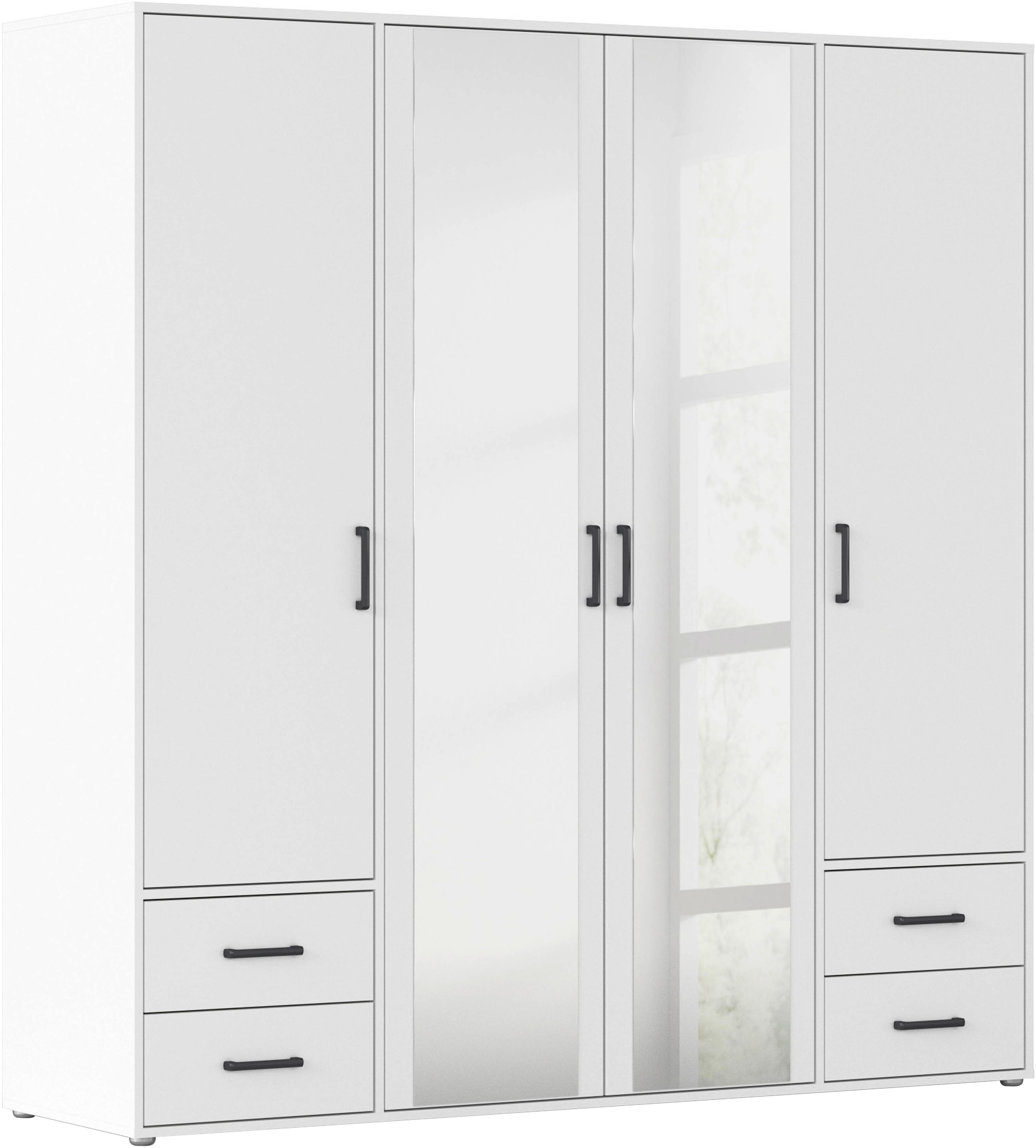rauch Drehtürenschrank »Kleiderschrank Schrank Garderobe Wäscheschrank VOYA günstig online kaufen