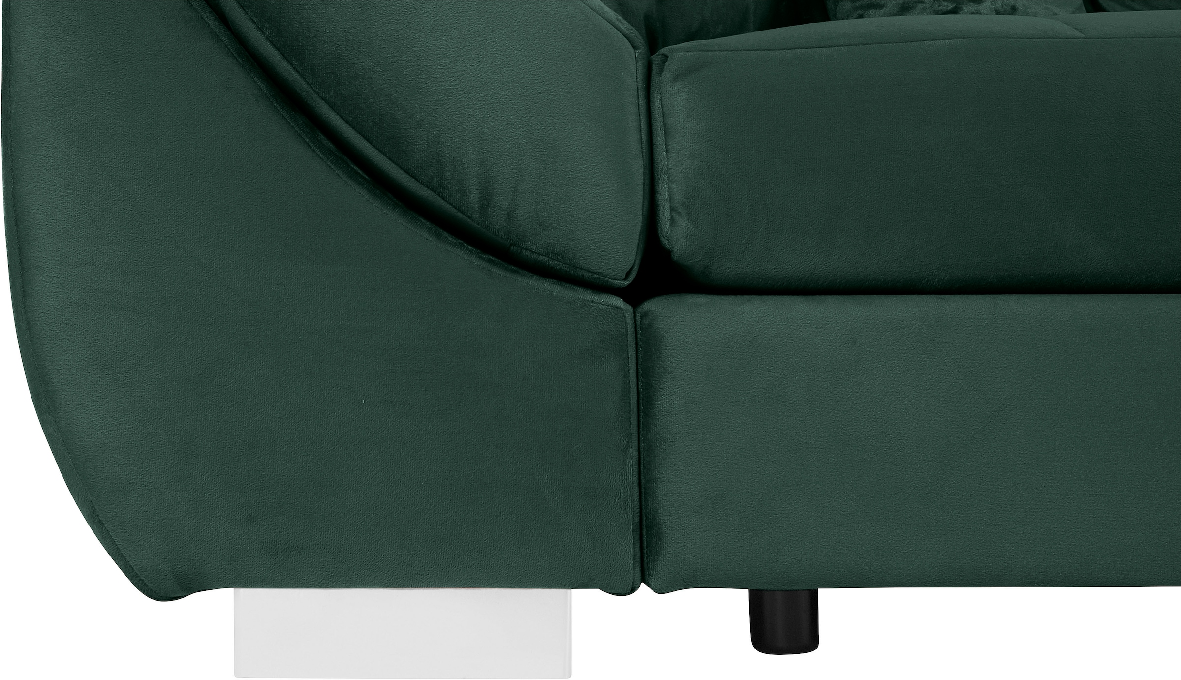 INOSIGN Big-Sofa »Rom«, Steppung im Sitzbereich, Federkern-Polsterung