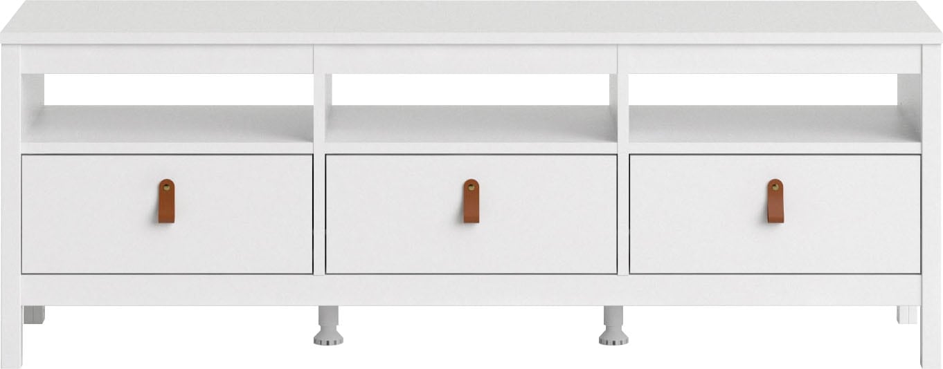 Home affaire TV-Bank »Madrid, TV-Möbel, Fernsehtisch, TV-Unit, Media-Möbel, Sideboard,« mit 3 Schubladen und 3 offenen Fächern, Breite 151 cm, Höhe 54 cm