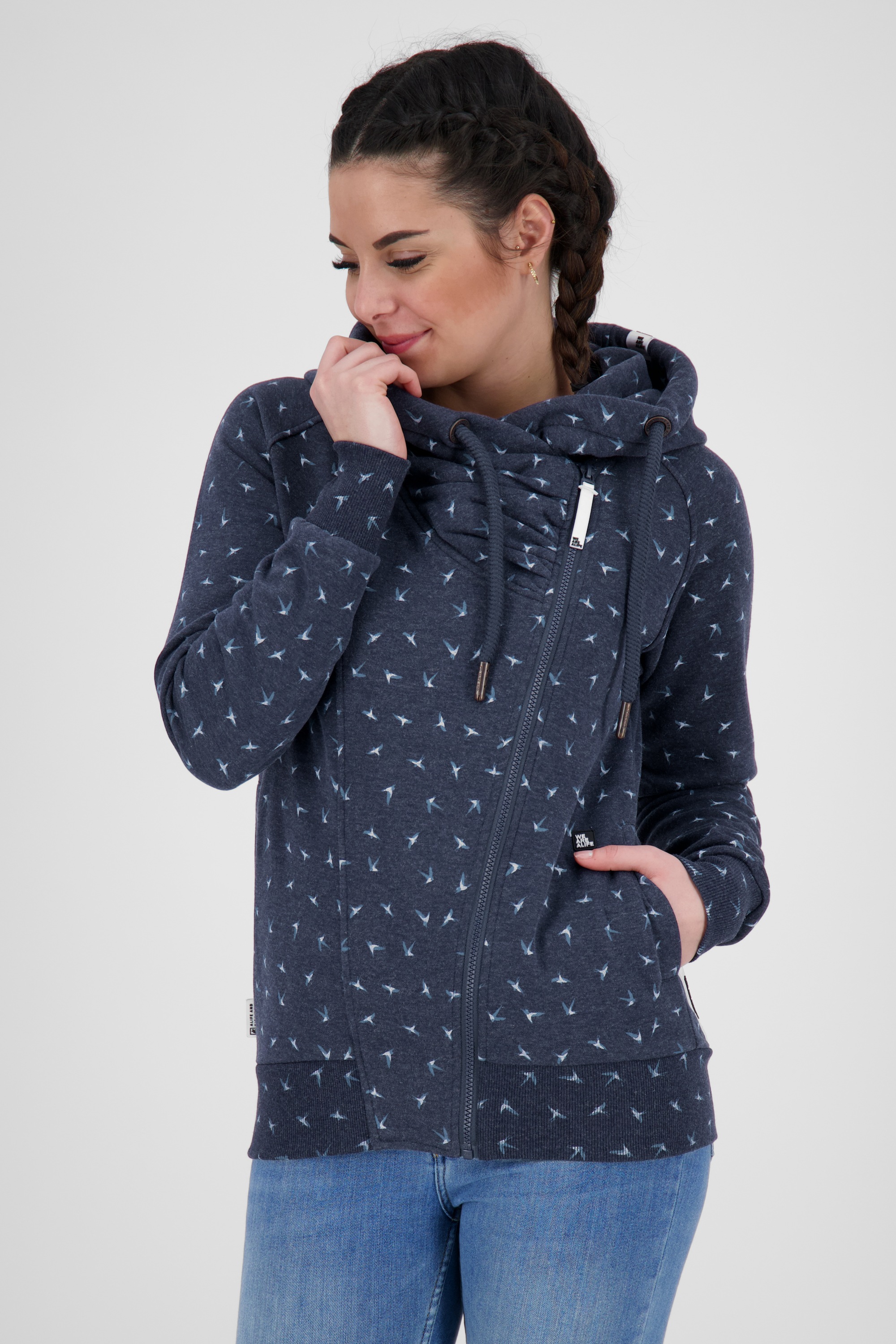 Alife & Kickin Kapuzensweatjacke »Damen SnakecharmerAK«