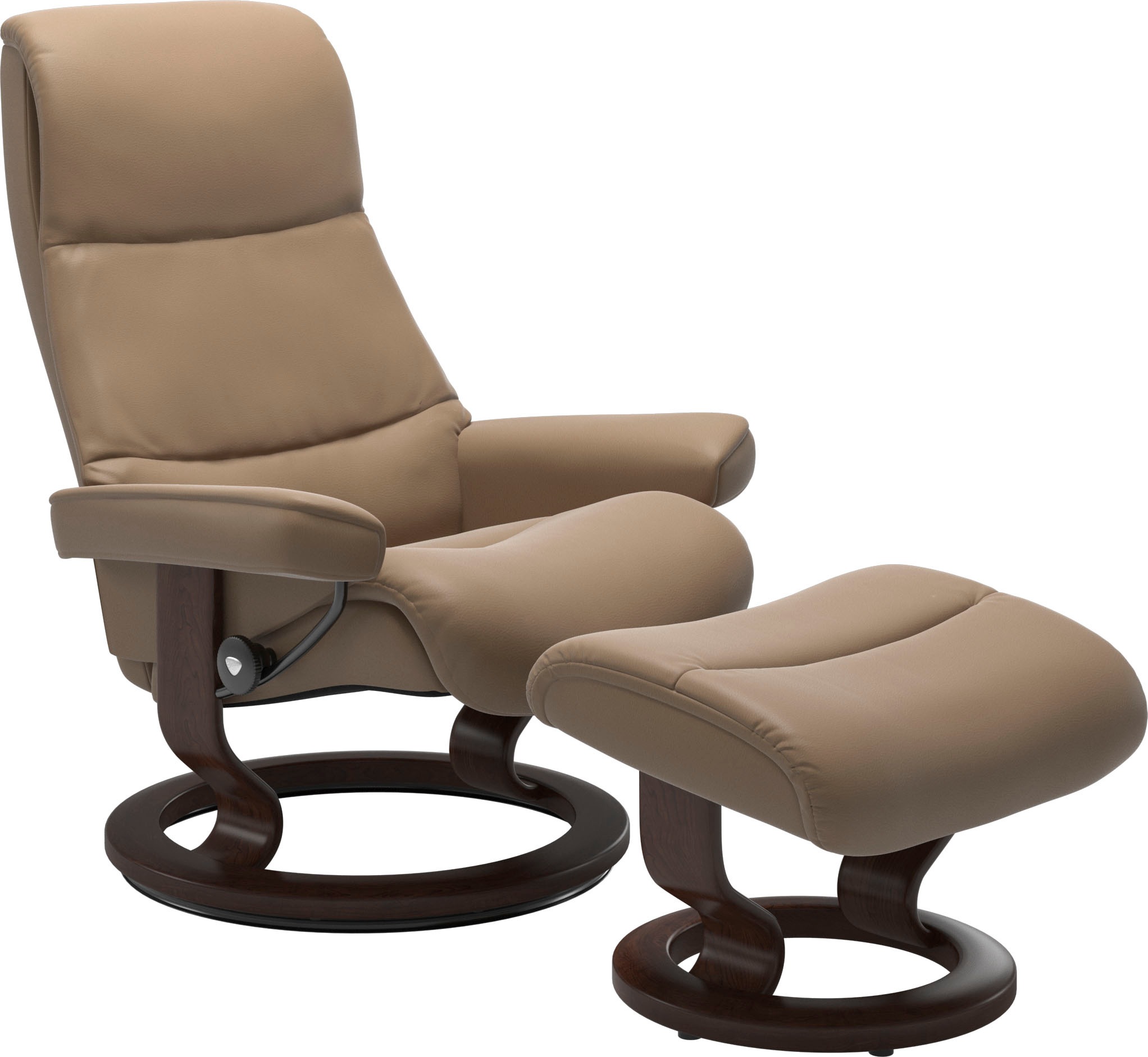 Stressless Relaxsessel "View", (Set, Relaxsessel mit Hocker), mit Classic B günstig online kaufen