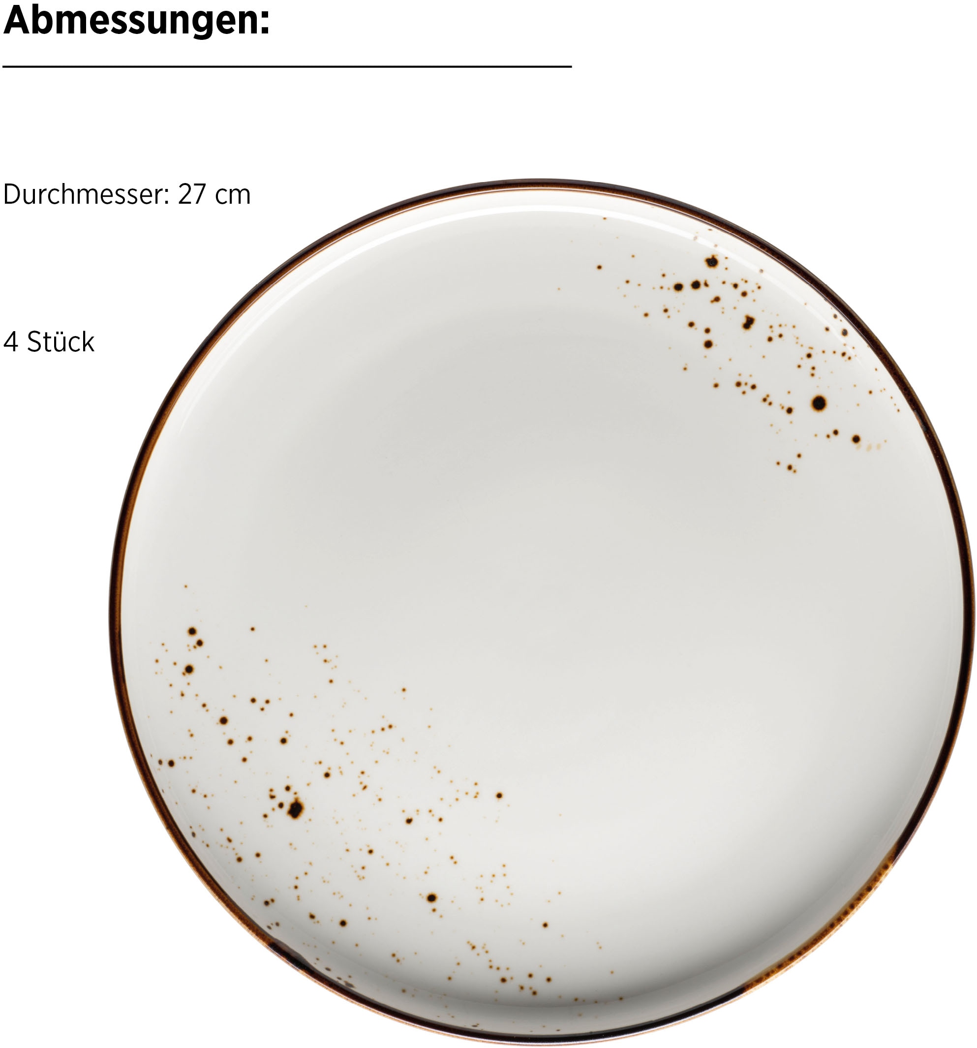 MÄSER Kombiservice »PINTAR, Kombiservice, Porzellan«, (Set, 16 tlg.), Geschirr-Set, Service