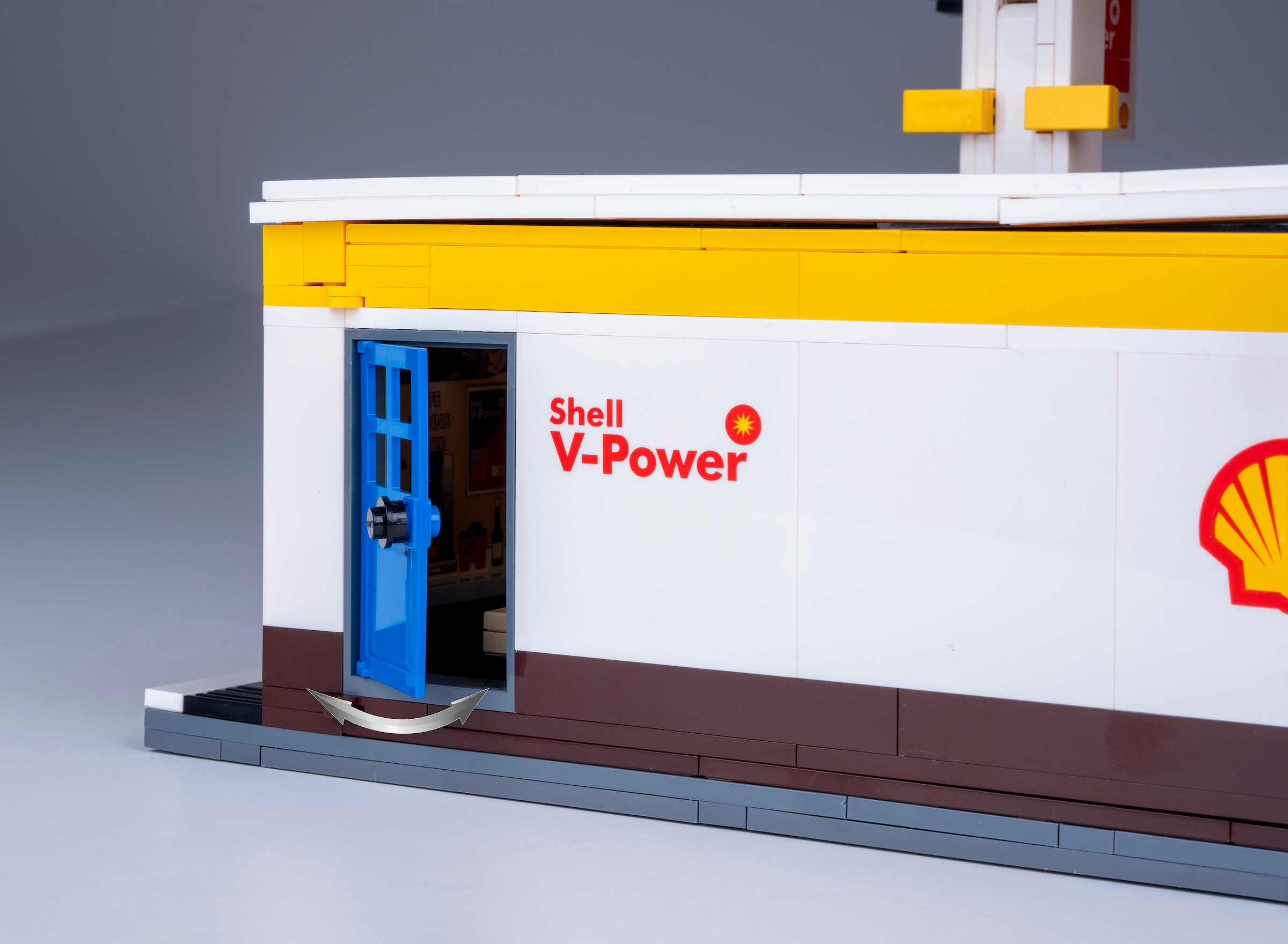 Jamara Konstruktions-Spielset »CaDA, Bricks, Shell Tankstelle mit Shop und Waschanlage (402857)« mit LED Licht