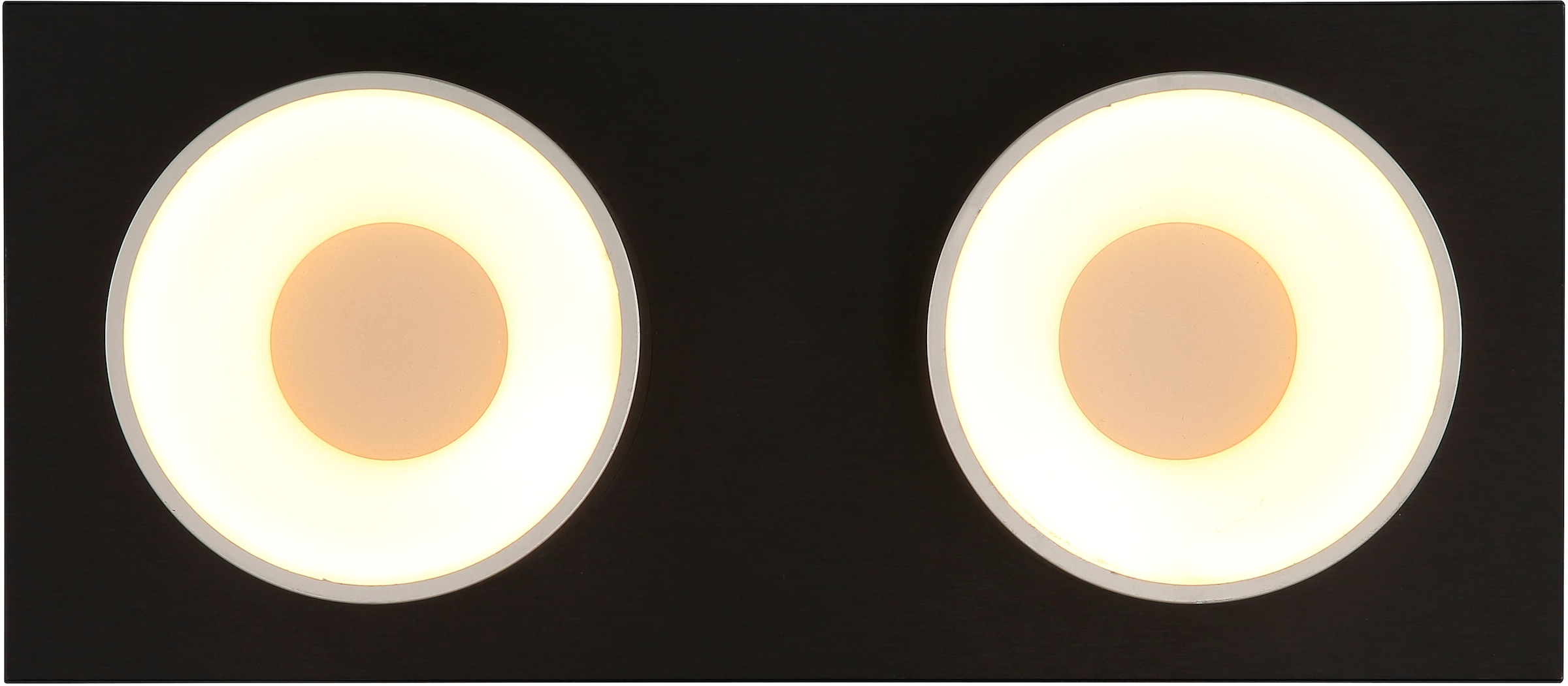 GLOBO LIGHTING Deckenleuchte »RAYMOND« LED-Modul 1 Stk. Warmweiß Deckenlampe Wohnzimmer-Leuchte Schlafzimmer-Leuchte Flur Küche