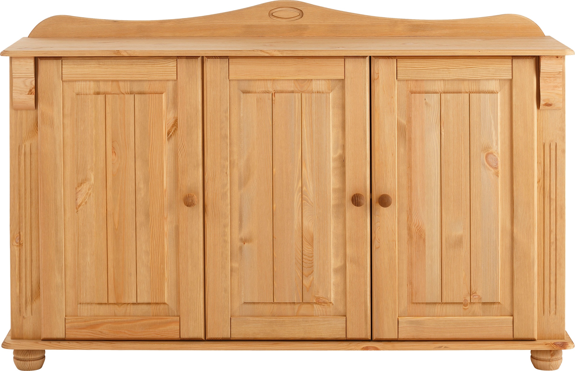 Home affaire Sideboard »Adele«, Kommode, 3-türig, Breite 130 cm, aus massiv günstig online kaufen