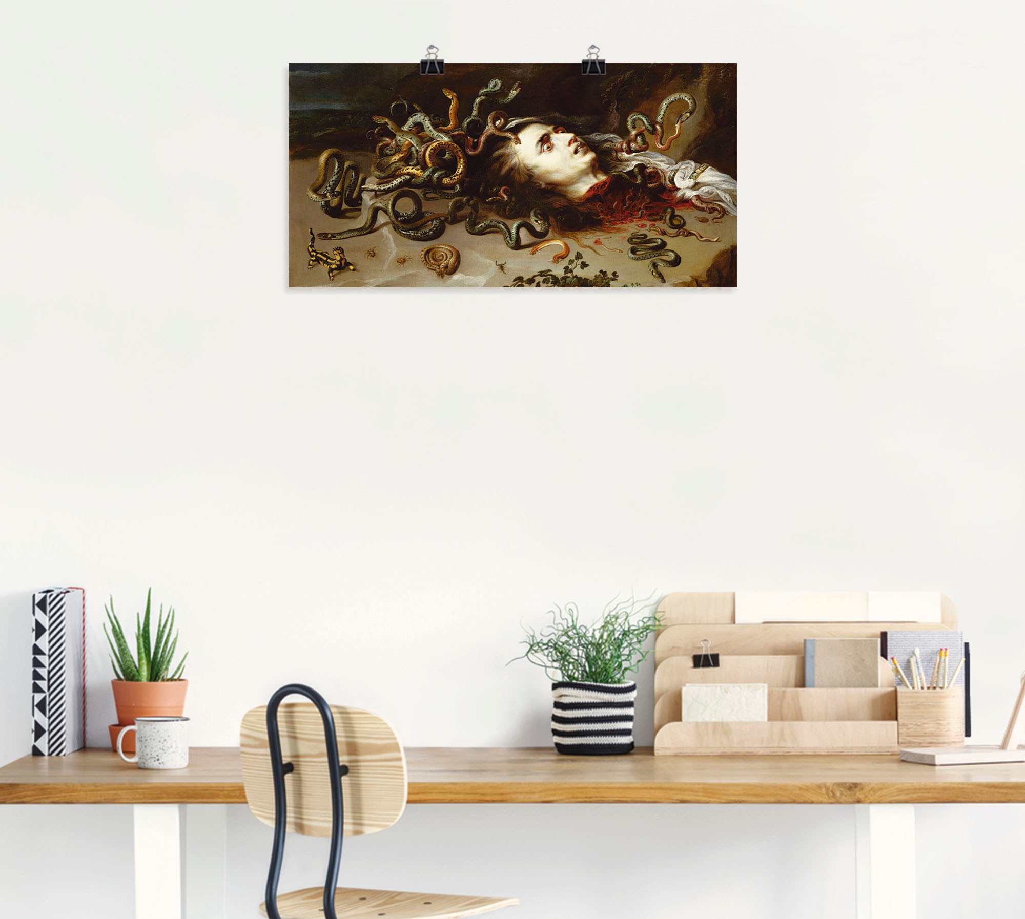 Artland Wandbild »Das Haupt der Medusa«, klassische Fantasie, (1 St.), als günstig online kaufen