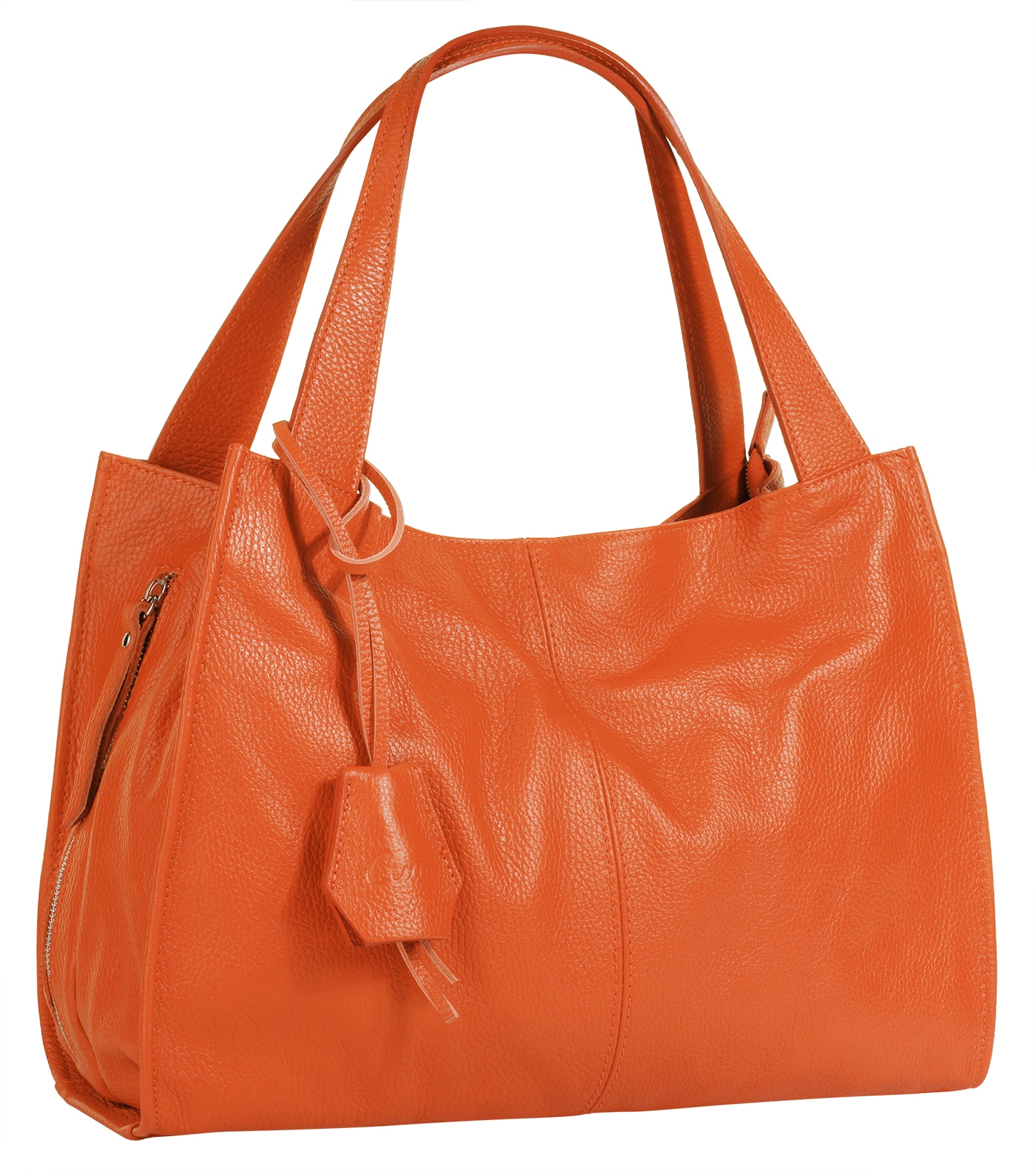 Cluty Shopper, echt Leder, Made in Italy