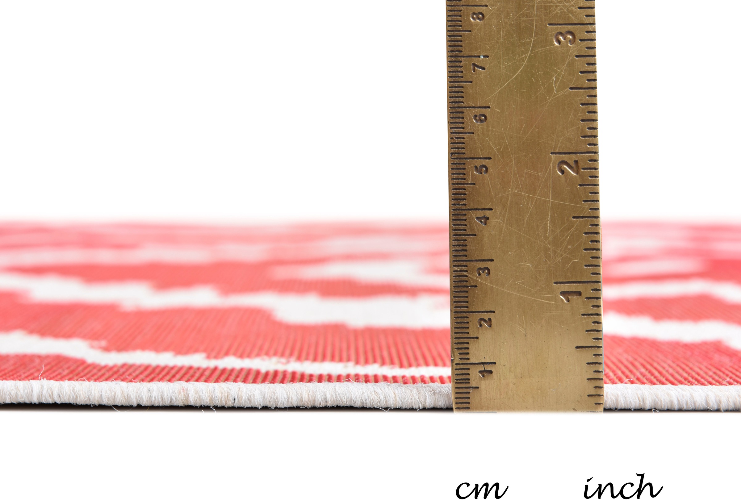 TOM TAILOR HOME Teppich »Garden Pattern«, rechteckig, 3 mm Höhe, Flachgewebe, modernes Rauten Design, In- und Outdoor geeignet