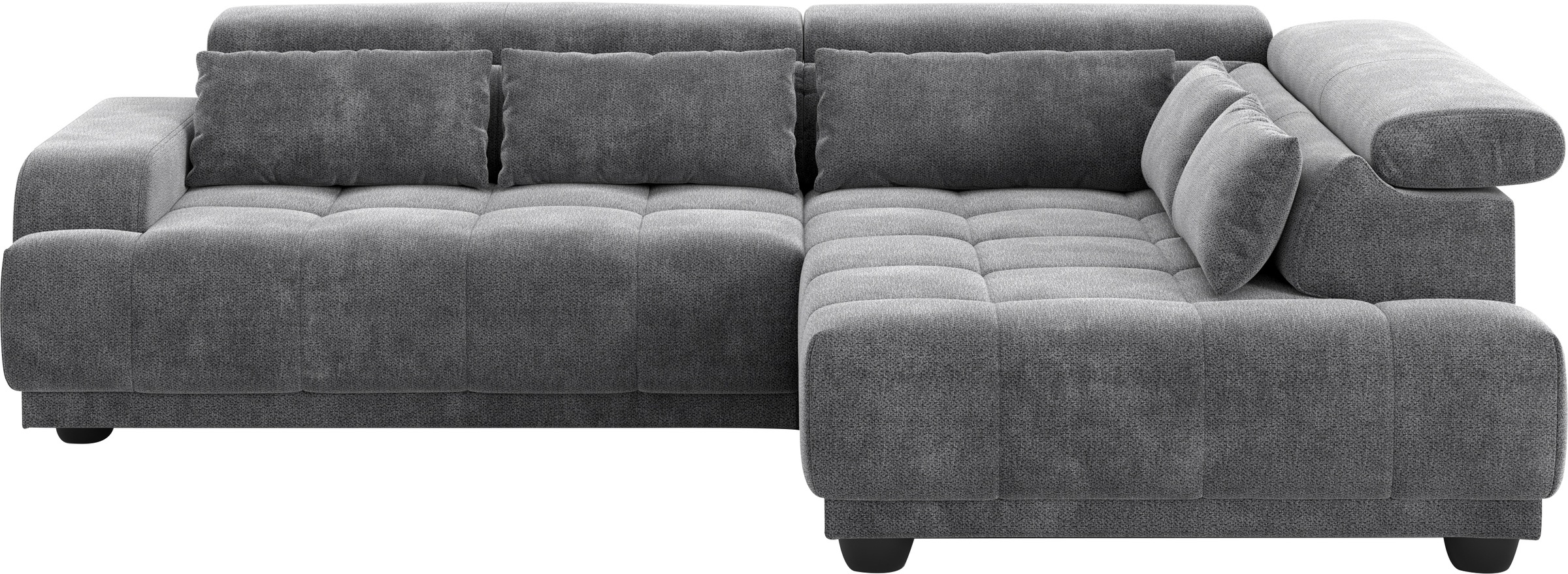 COTTA Ecksofa »Jade - L Form, Sitzbreite 201 cm« inkl. Kopfteilverstellung günstig online kaufen