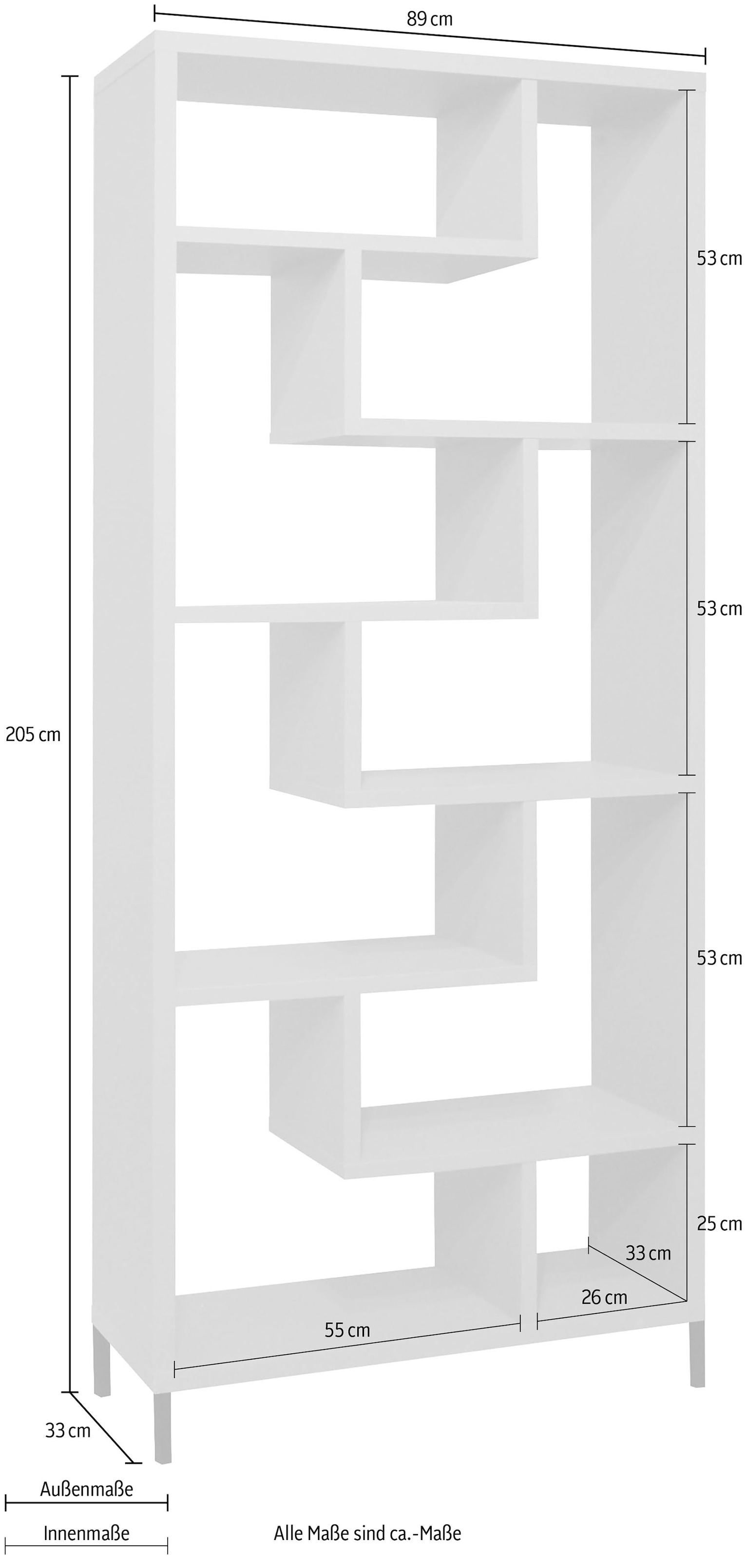 Mäusbacher Raumteiler »Tetrix«, Breite 89 cm auf Rechnung kaufen