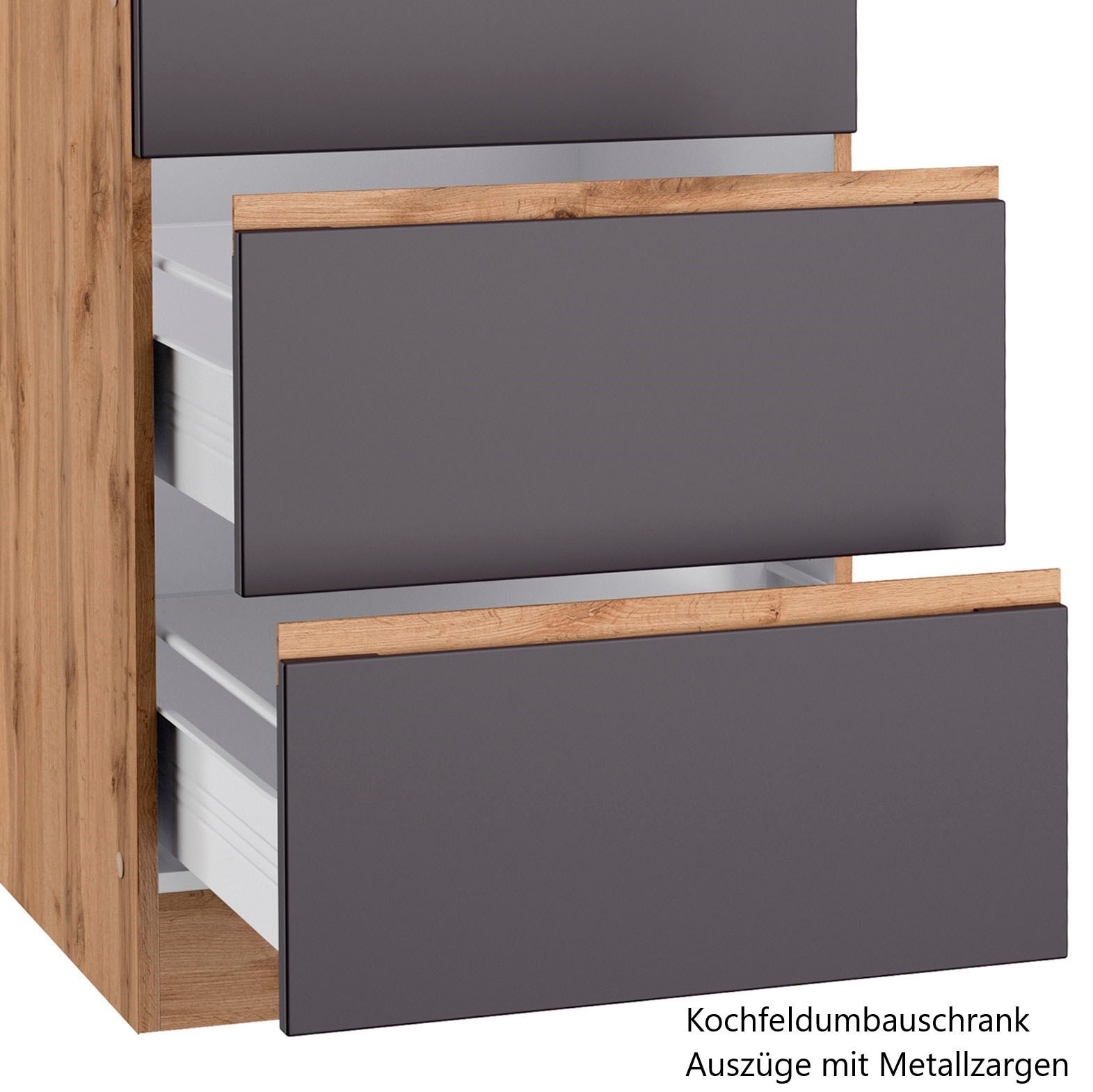 KOCHSTATION Küchenzeile »KS-Riesa« Stellbreite 330 cm, ohne E-Geräte