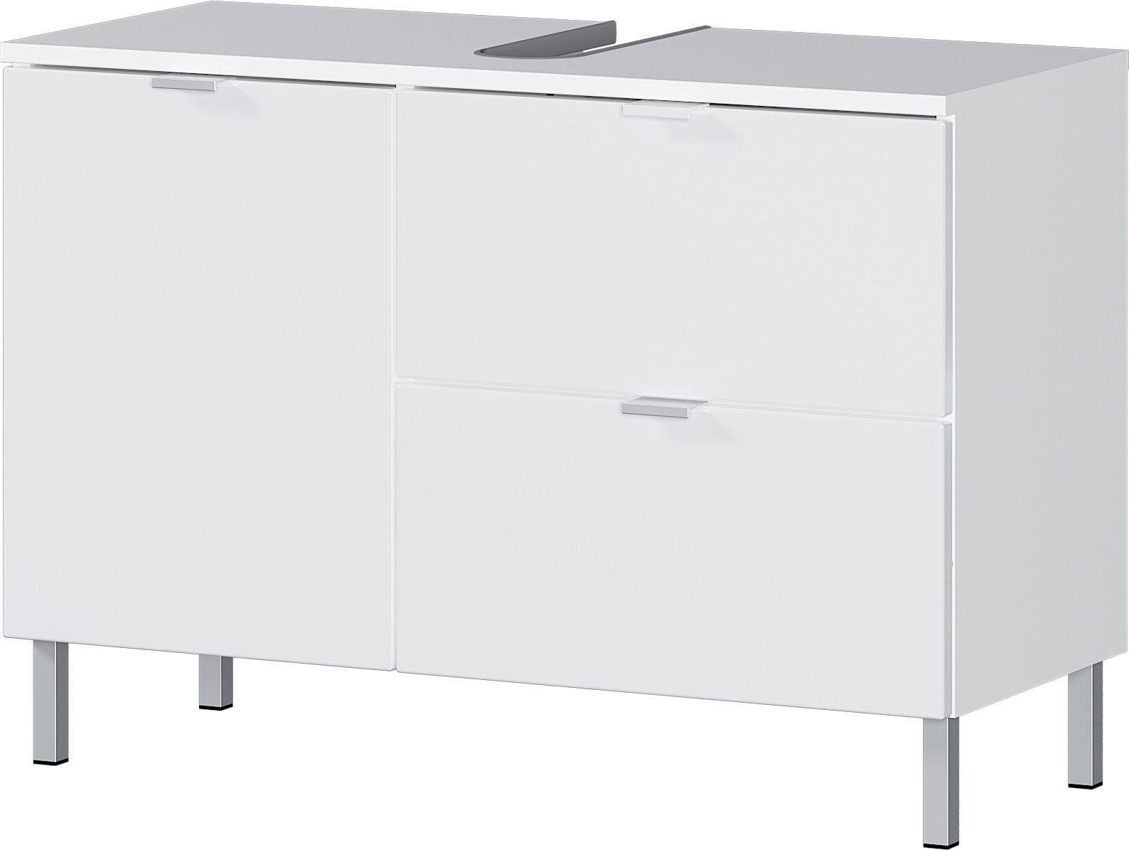 GERMANIA Waschbeckenunterschrank »GW-Mauresa«, in 2 Breiten, mit Schublade (+ Klappe), Soft-Close, Made in Germany