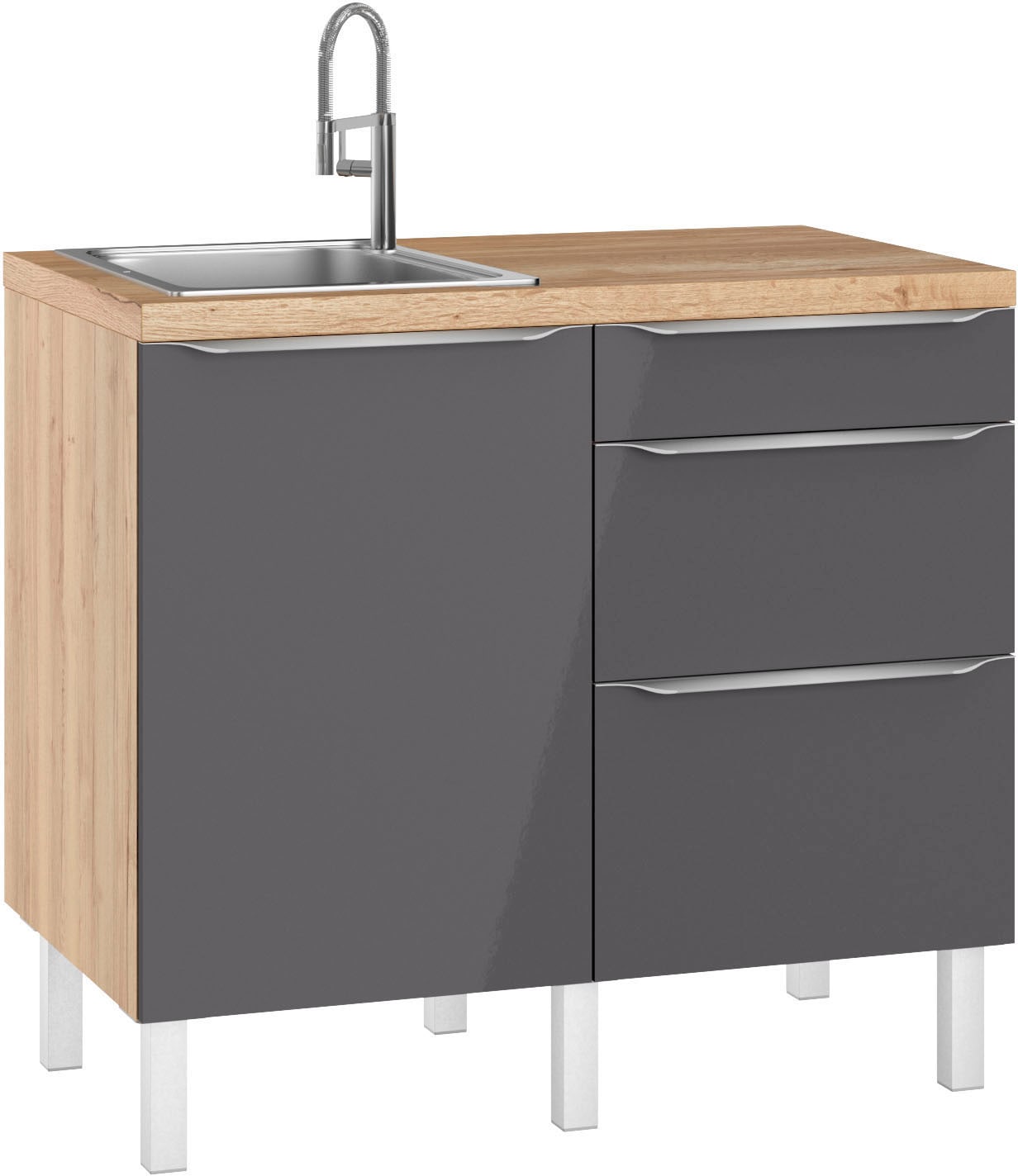 OPTIFIT Pantryküche »Lilly2«, Breite 100 cm