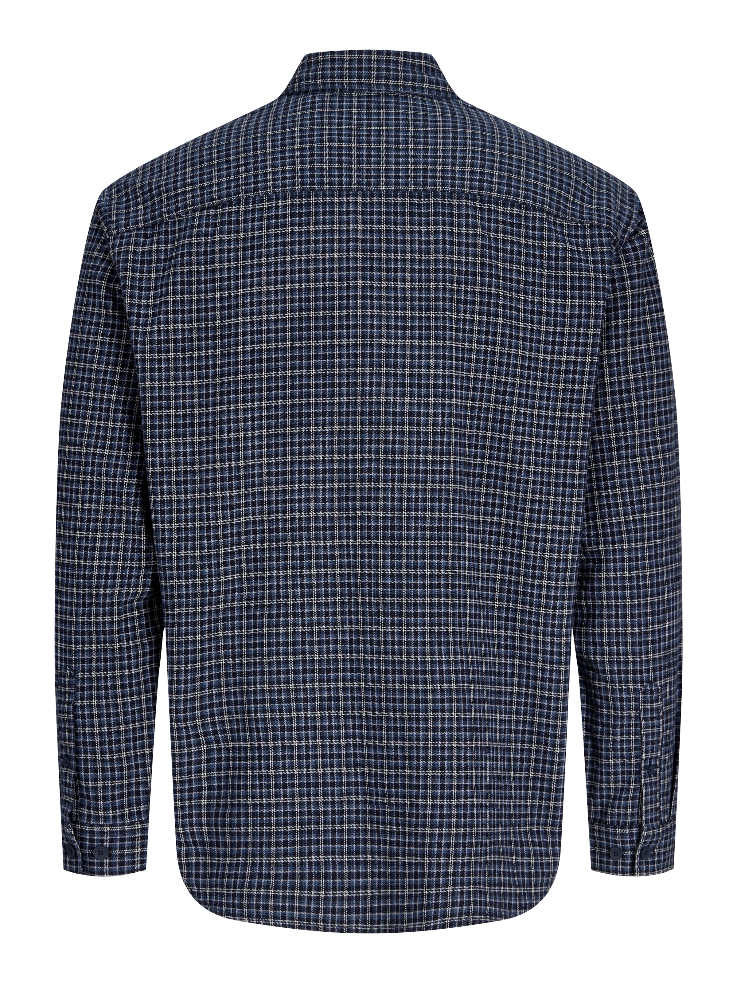 Jack & Jones PlusSize Langarmhemd »JJCARTER CHECK SHIRT LS SN PLS« Baumwolle, relaxed fit