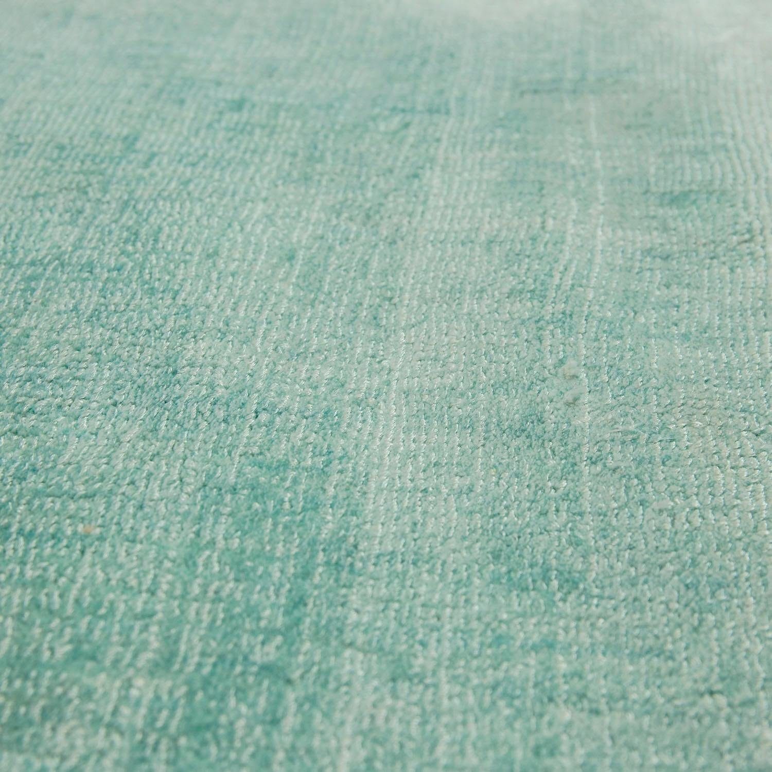 Paco Home Teppich »Glori 330«, rechteckig, 9 mm Höhe, Handweb, Kurzflor, 100% Viskose, handgewebt, mit leichtem Schimmer