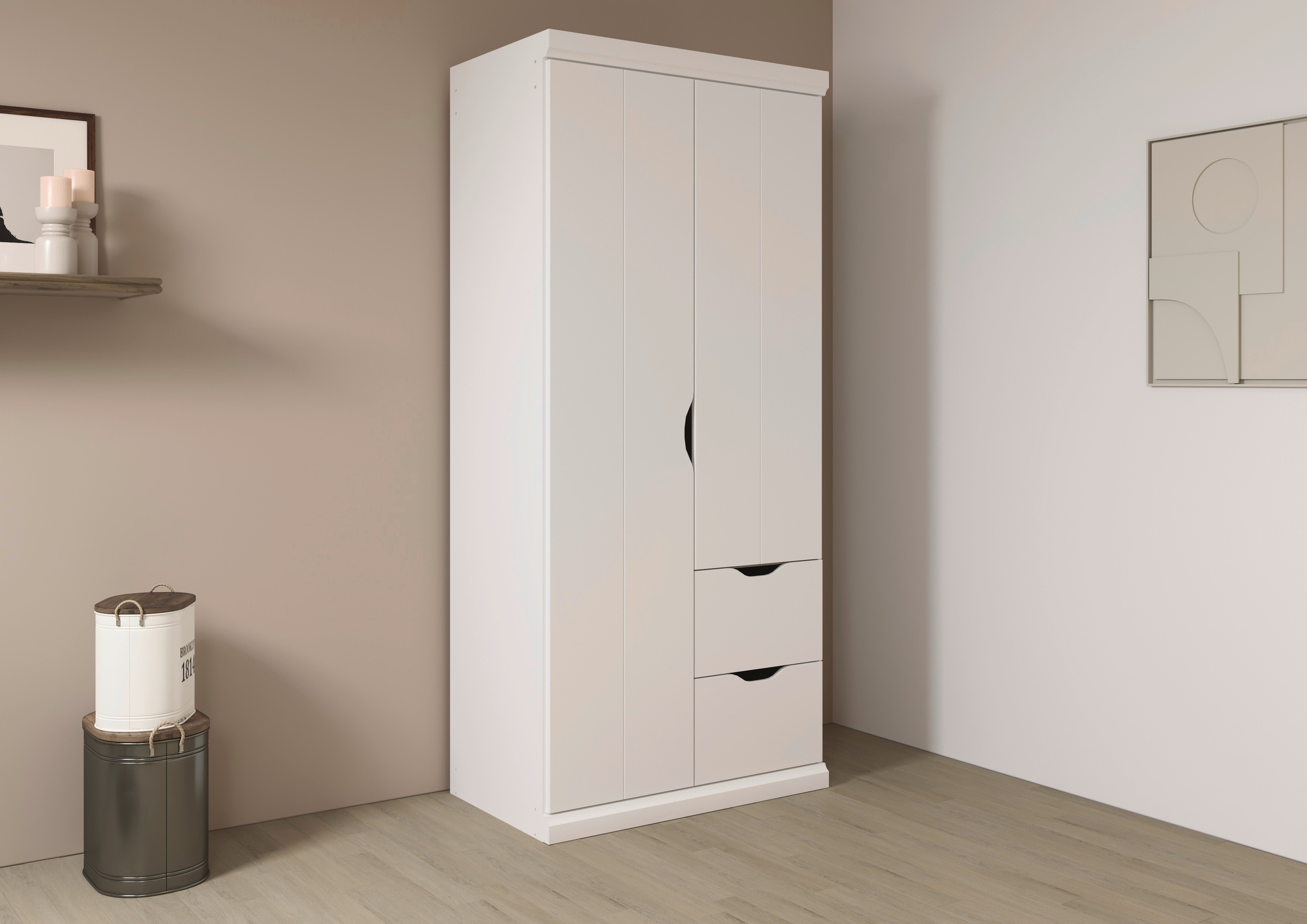 rauch Kleiderschrank »Drehtürenschrank Schrank Garderobe Wäscheschrank Schl günstig online kaufen