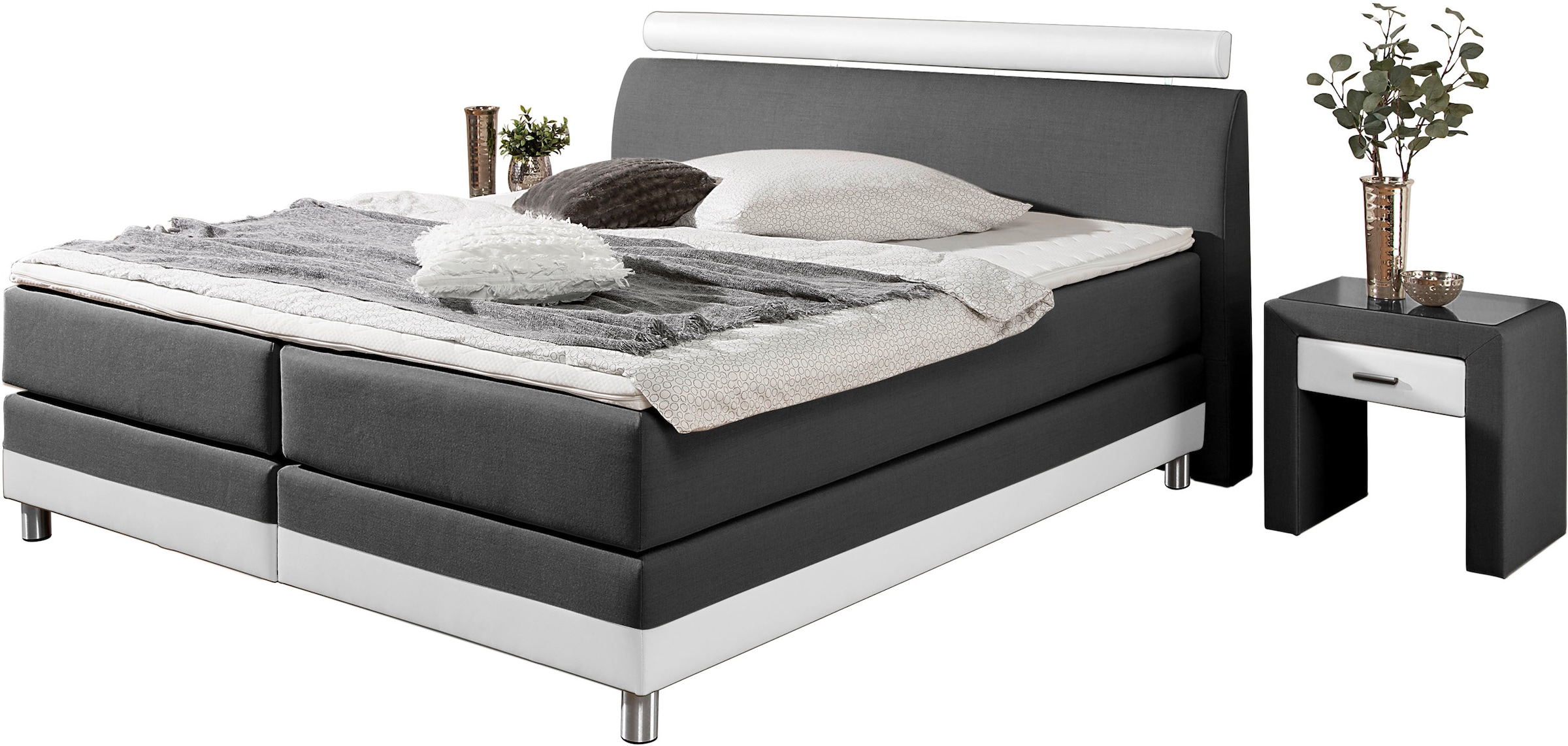 INOSIGN Boxspringbett, in H2, H3 oder H4 erhältlich günstig online kaufen
