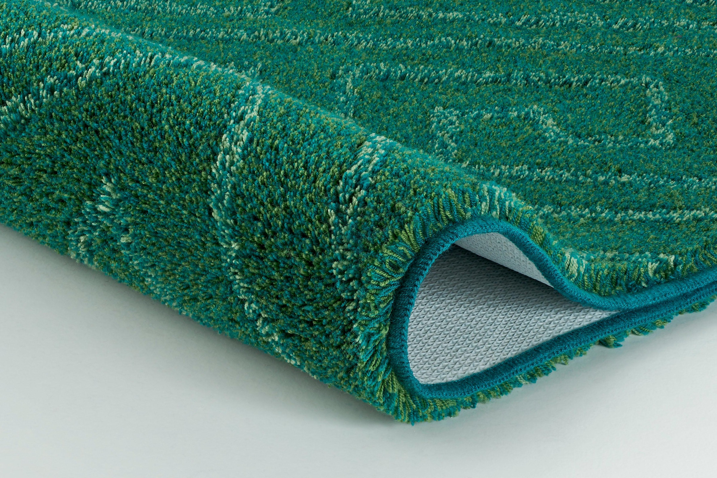 Kleine Wolke Badematte »Jenna«, rutschhemmend beschichtet, fußbodenheizungsgeeignet, Badteppich, geometrisches Design, waschbar
