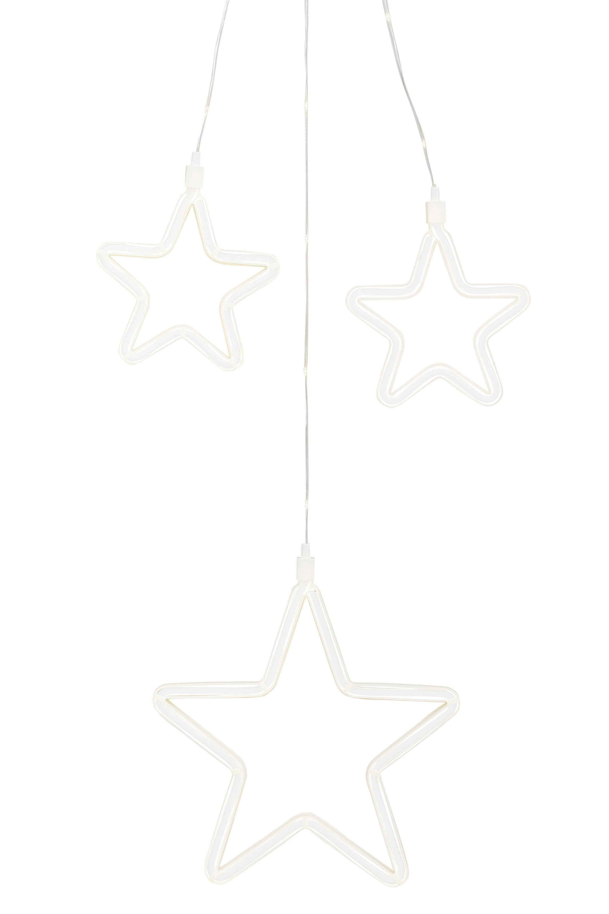 LED-Lichtervorhang Sternen kaufen affaire »Lamothe, LEDs aussen«, warmweißen auf und Home Rechnung mit Weihnachtsdeko Lichterkette 3 258