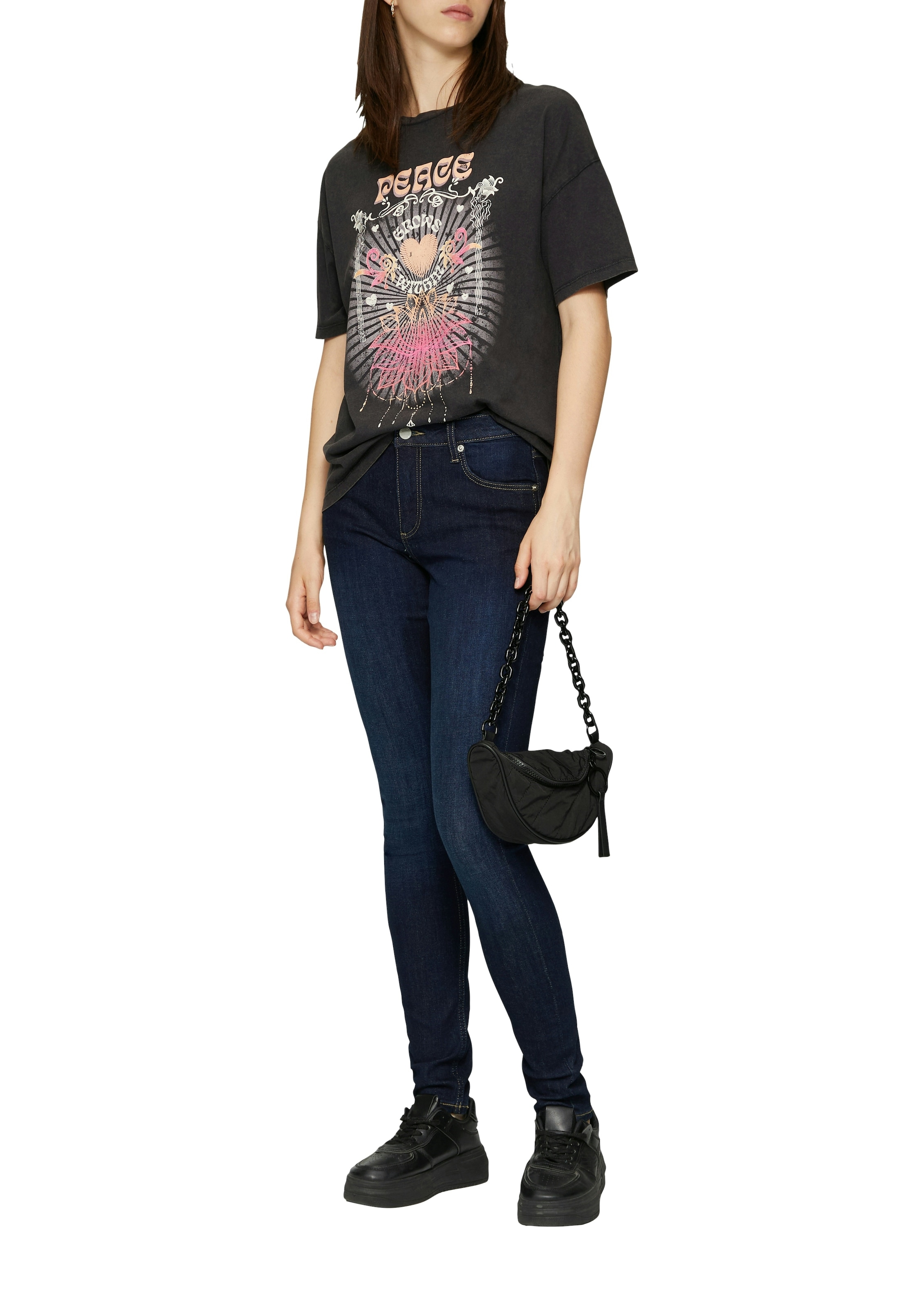 QS Skinny-fit-Jeans »SADIE« mit Taschen