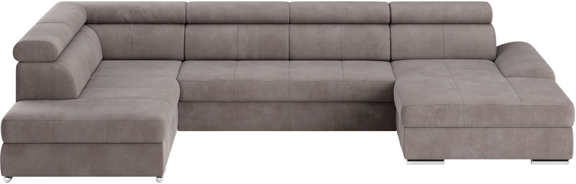 sit&more Wohnlandschaft »U-Form« mit verstellbaren Kopfteilen, wahlweise mi günstig online kaufen