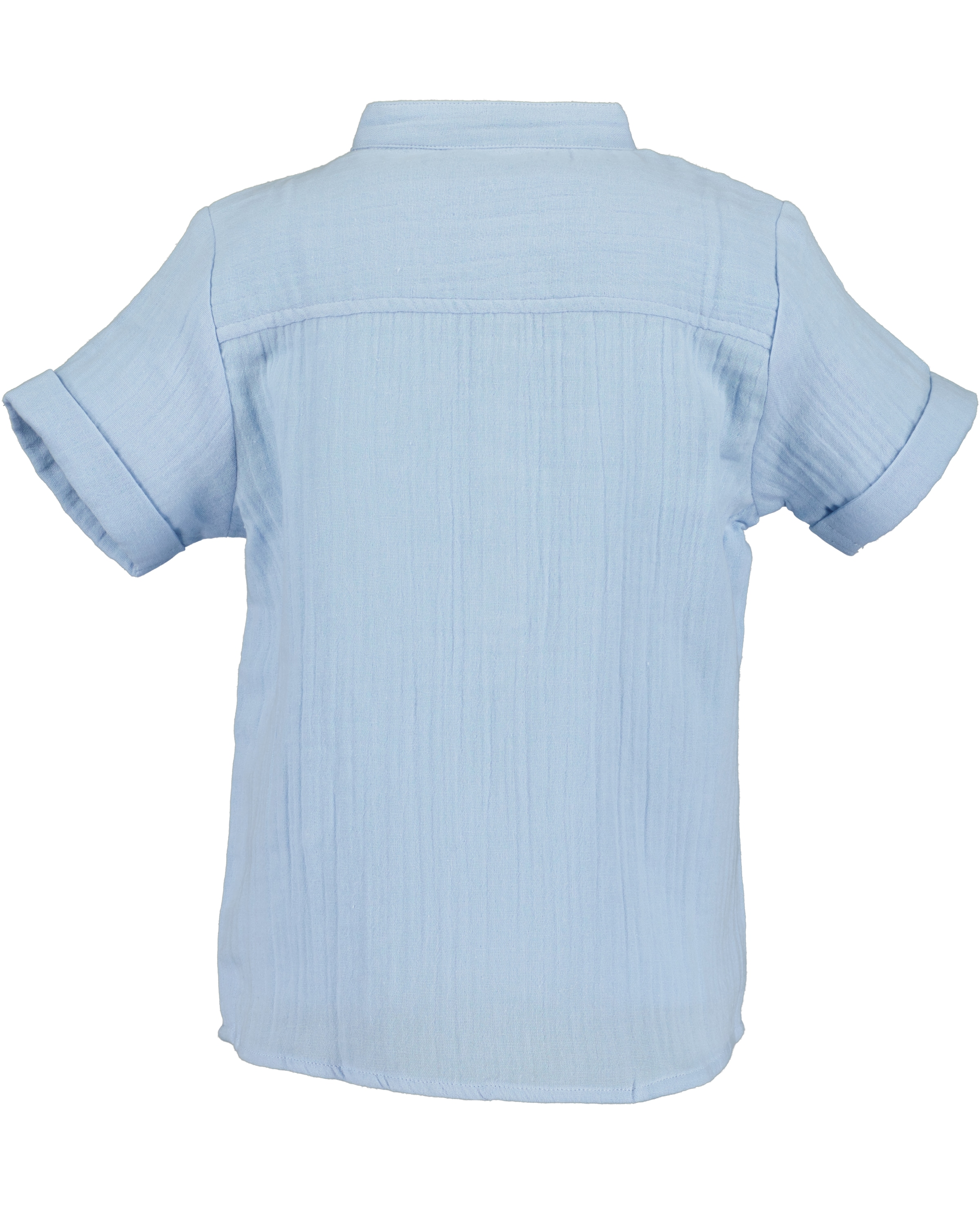 Blue Seven Kurzarmhemd, in leicht strukturierter Leinen-Optik