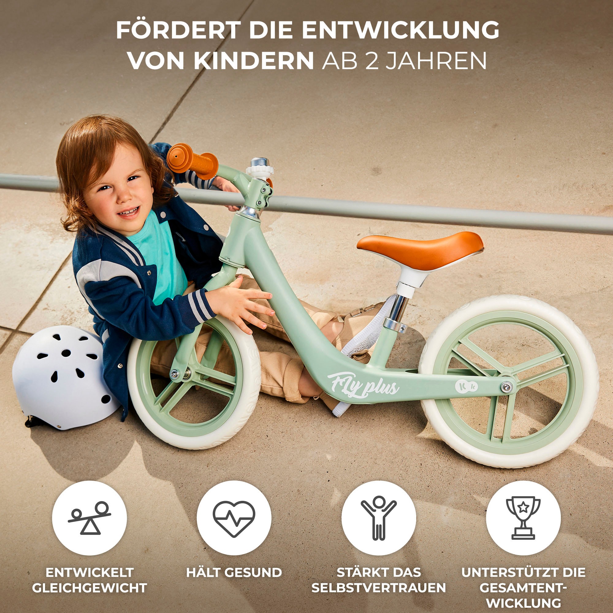 Kinderkraft Laufrad »FLY PLUS«