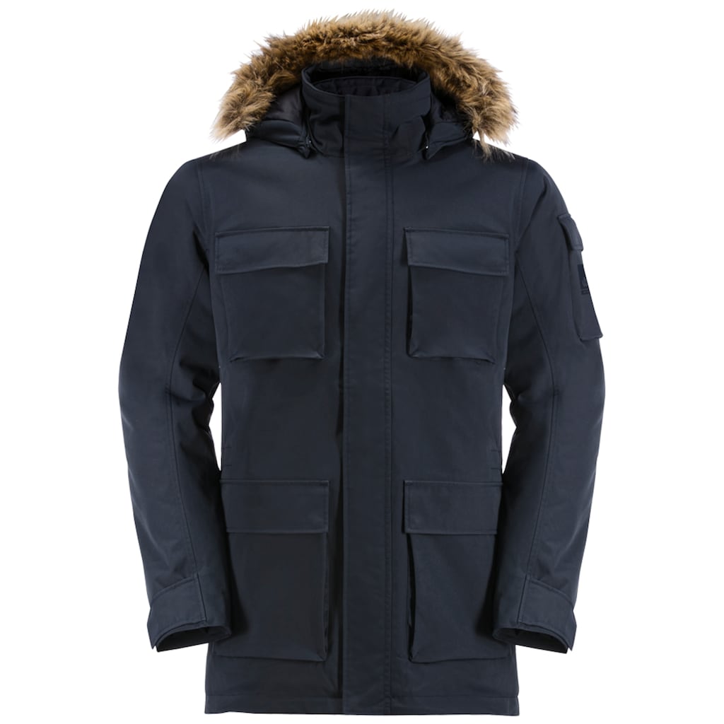 Jack Wolfskin Parka »GLACIER CANYON PARKA«, mit Kapuze