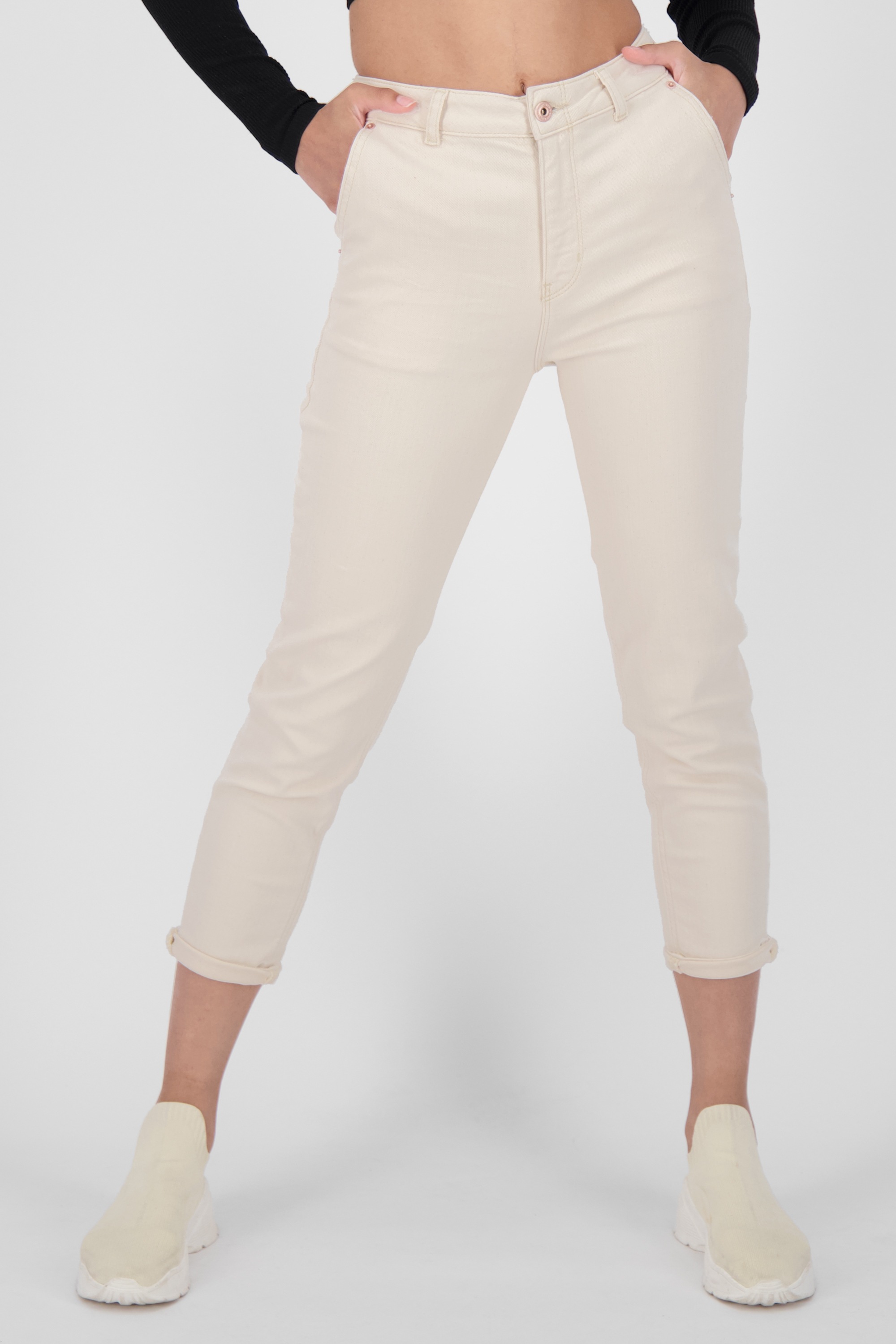 Alife & Kickin Mom-Jeans »Damen LaureenAK DNM R«
