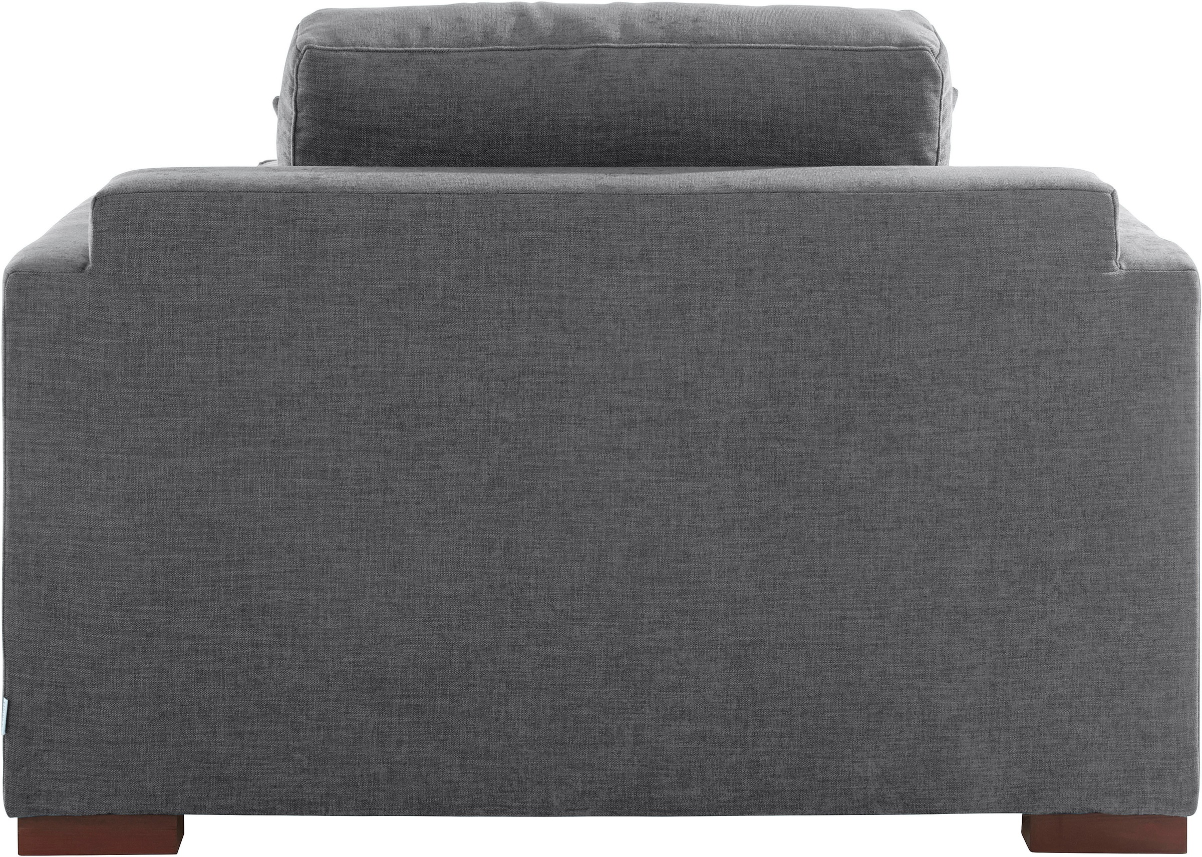 Home affaire Loveseat »Fresh Pond Sessel«, weicher Sitzkomfort, incl. Zierkissen, B/T/H: 140/96/95 cm