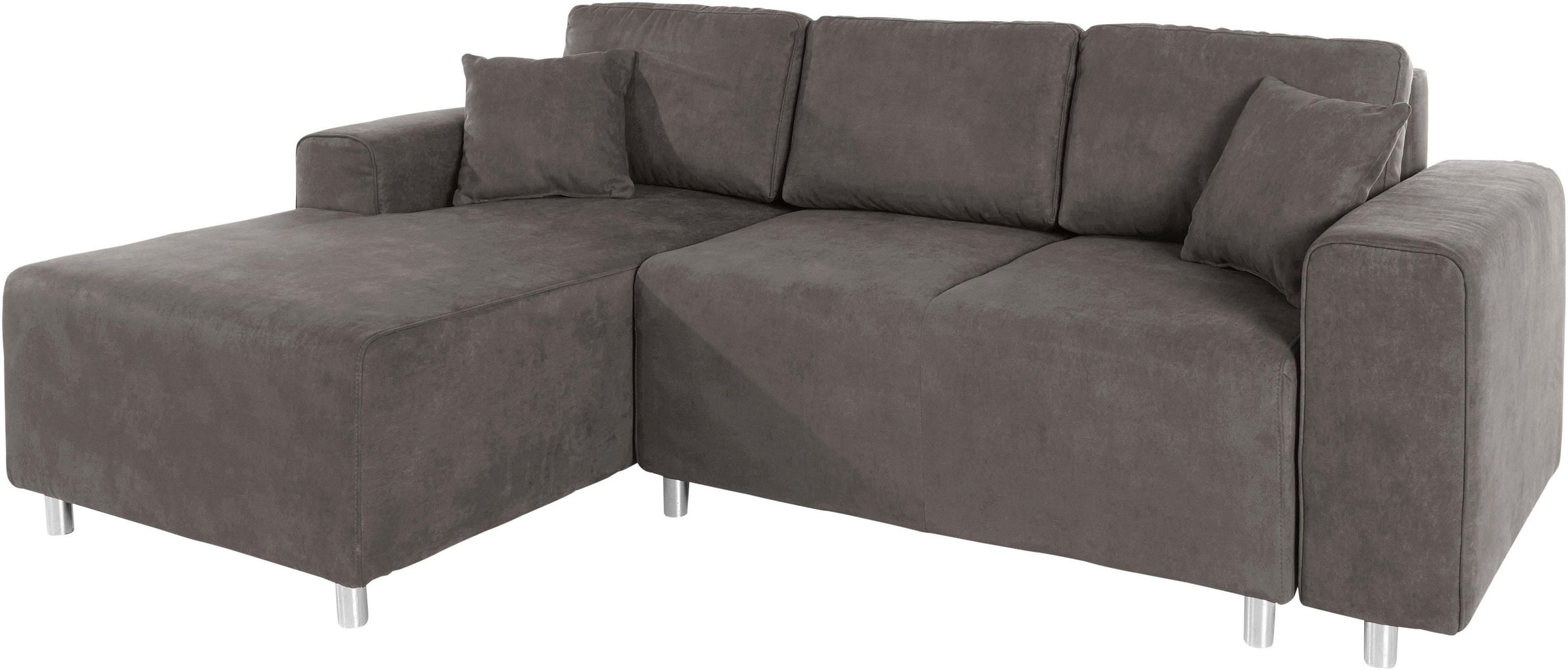 Home affaire Ecksofa "Györ", L-Form, wahlweise mit Bettfunktion und Bettkas günstig online kaufen