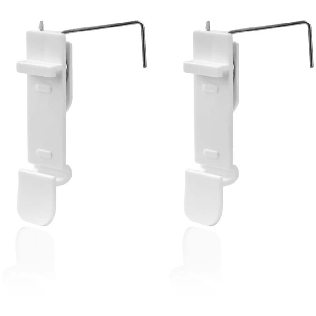 LICHTBLICK ORIGINAL Klemmträger »Klemmträger Klemmfix mit Klammer für Doppelrollo und Rollo«, (2 St.)