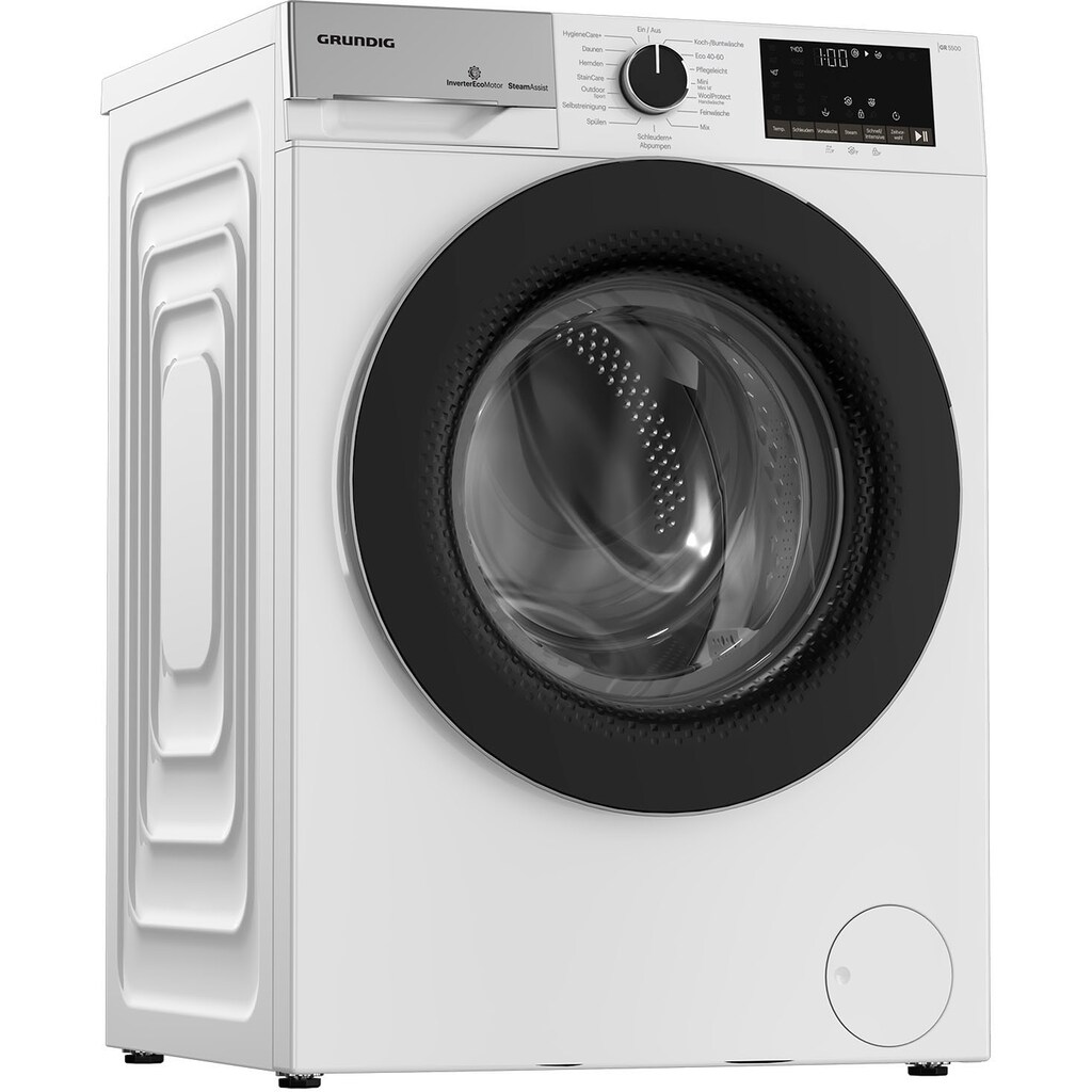 Grundig Waschmaschine »GW5P58410W«, GW5P58410W, 8 kg, 1400 U/min