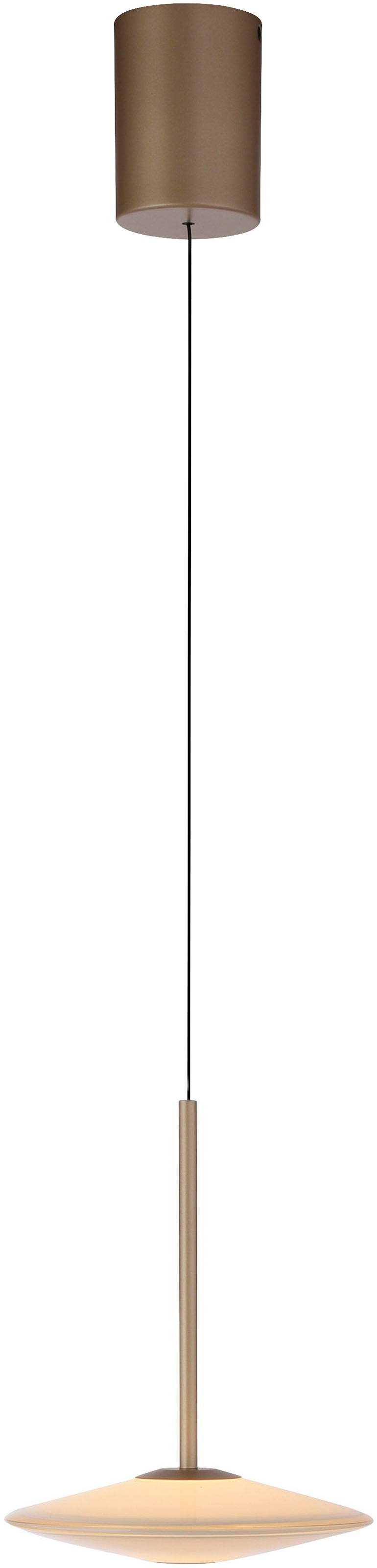 Paul Neuhaus LED Pendelleuchte »ELIPSA« LED-Board 1 Stk. Warmweiß Dimmfähig über separaten Tronicdimmer, Comfort-Lift