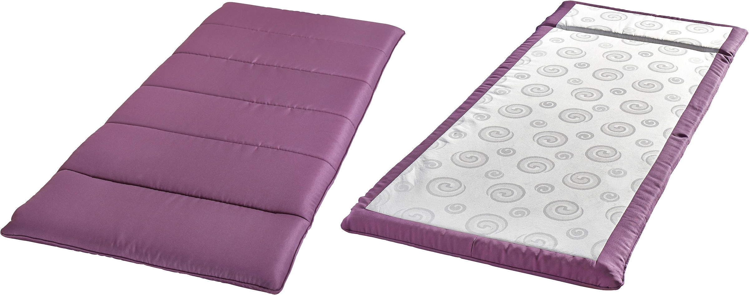 INOSIGN Ecksofa »Boxspringbett Night & Day L-Form mit Dauer-Schlaffunktion o. Armlehnen«, mit Boxspring-Bettfunktion 164x200 cm und Bettkasten, Dauerschläfer!