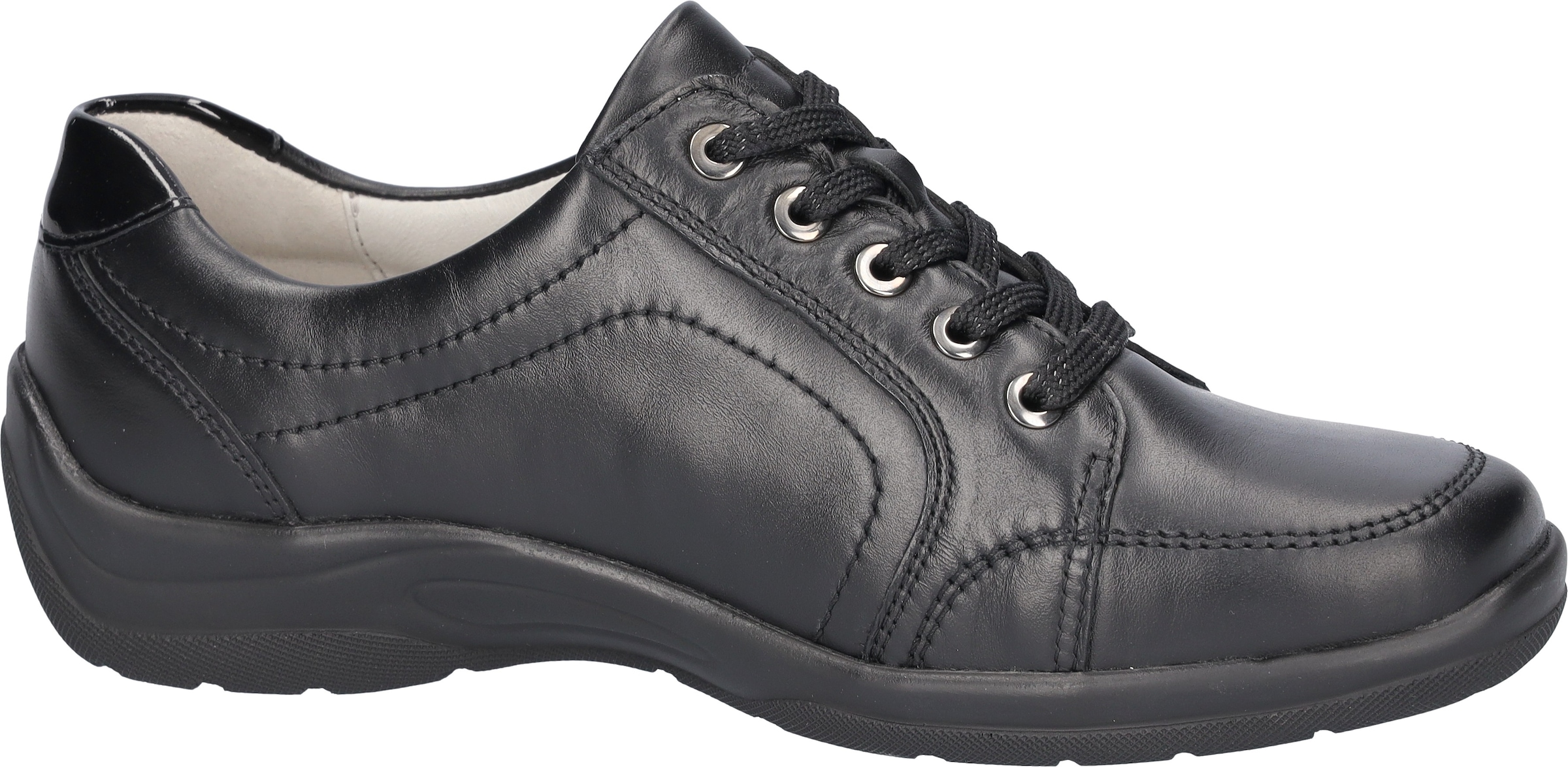 Waldläufer Schnürschuh »HESNA«, Freizeitschuh, Halbschuh, Bequemschuh im Komfortweite H (=sehr weit)
