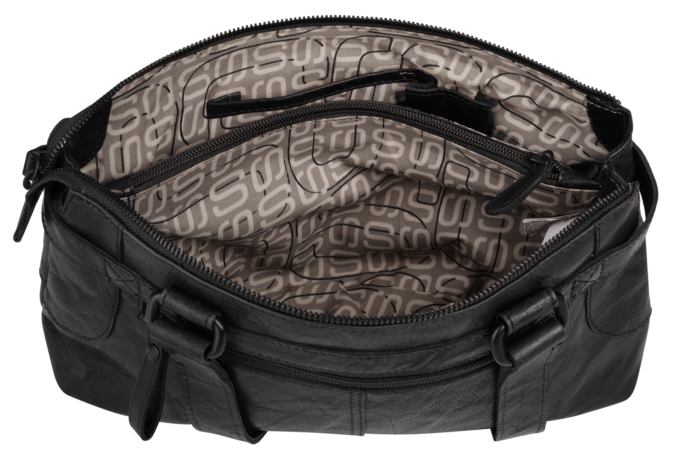 Spikes & Sparrow Henkeltasche, echt Leder