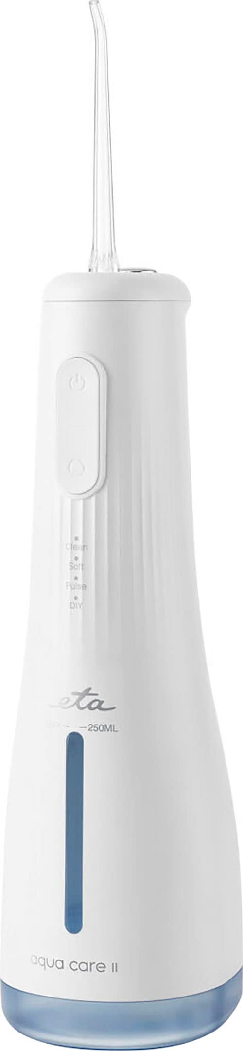eta Zwischenraumreiniger »Aqua Care II ETA470890000«, 2 St. Aufsteckbürsten, Munddusche für Zuhause, 4 Reinigungsmodi, Li-Ionen Akku