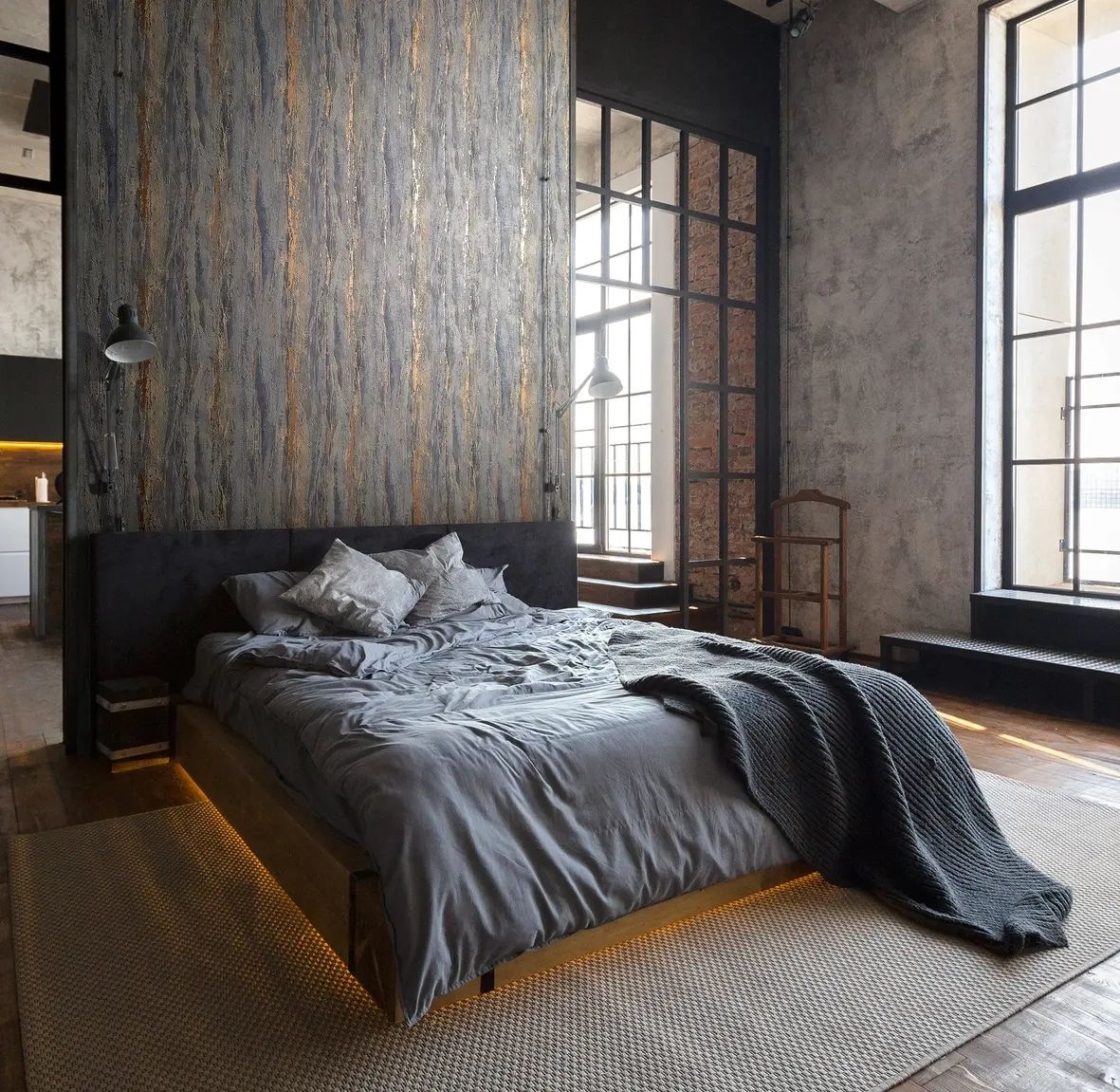 Marburg Vliestapete »Tapete Urban Stone« urban geprägt moderne Vliestapete für Wohnzimmer Schlafzimmer Küche