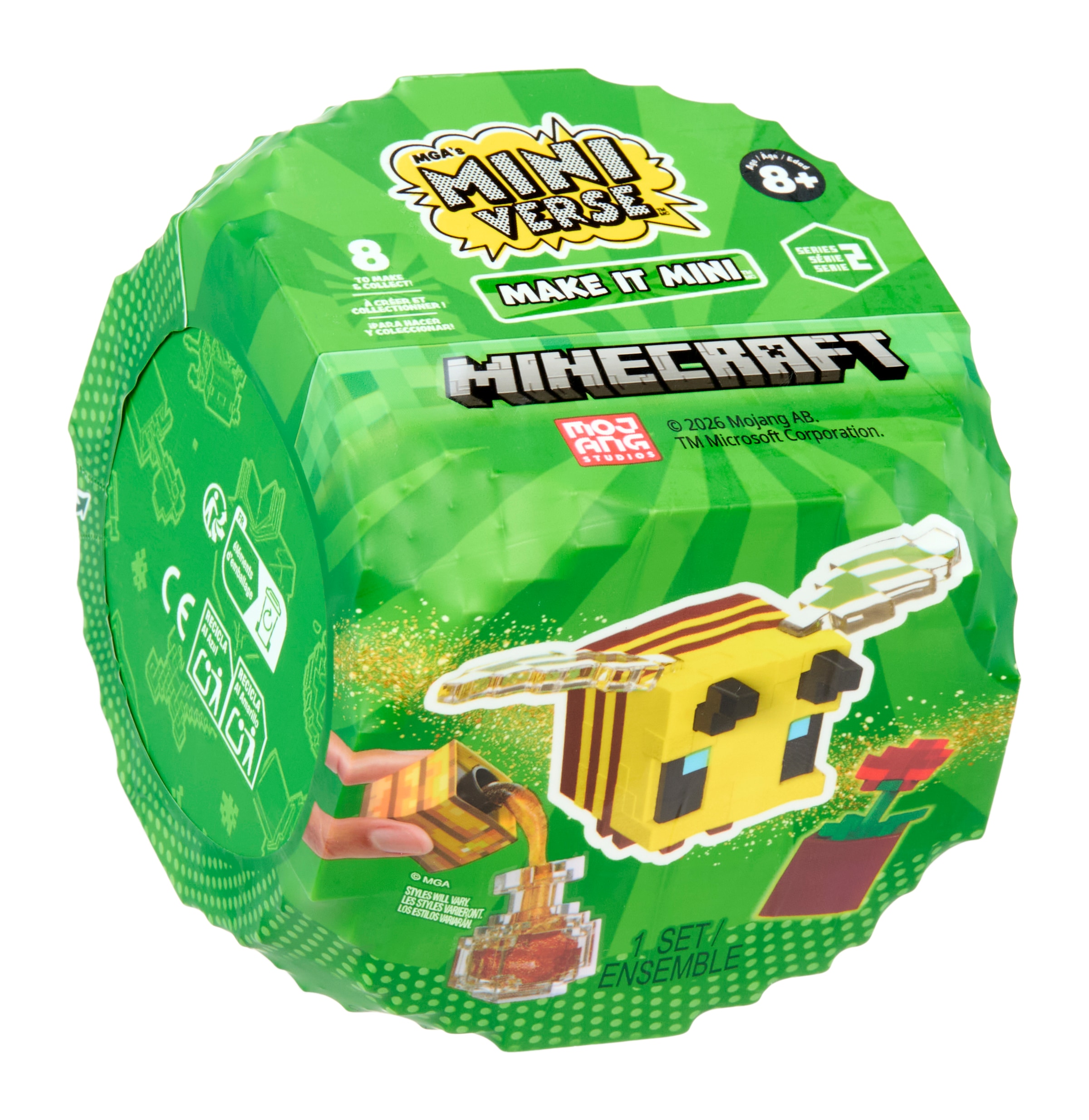 MGA ENTERTAINMENT Kreativset »MGA's Miniverse - Make It Mini Minecraft Series 2« Variante nicht wählbar
